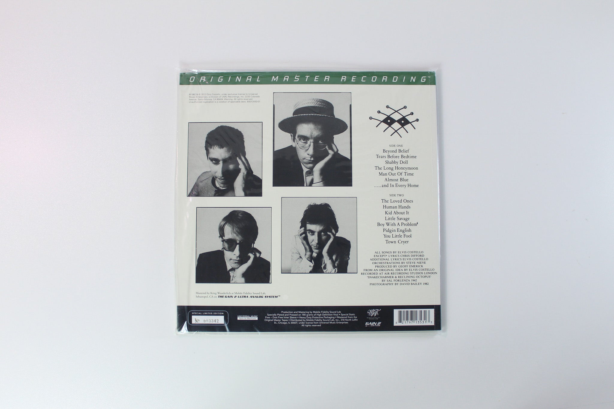 Elvis Costello & The Attractions - Imperial Bedroom on Mobile Fidelity Sound Lab Ltd Numbered Reissue Seealed