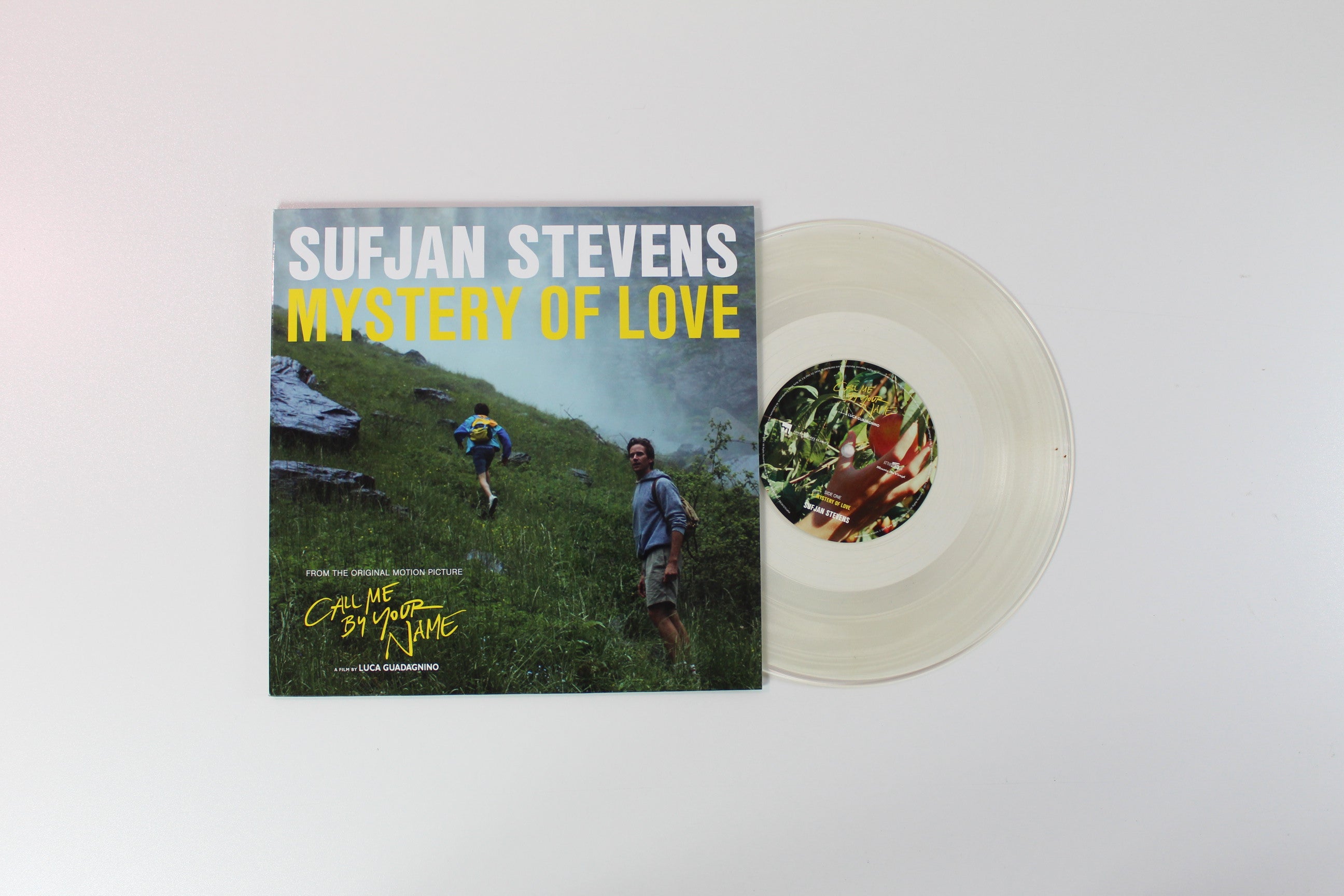Sufjan Stevens - Mystery Of Love on Music on Vinyl RSD 2018 Ltd Numbered Transparent Vinyl 10" EP