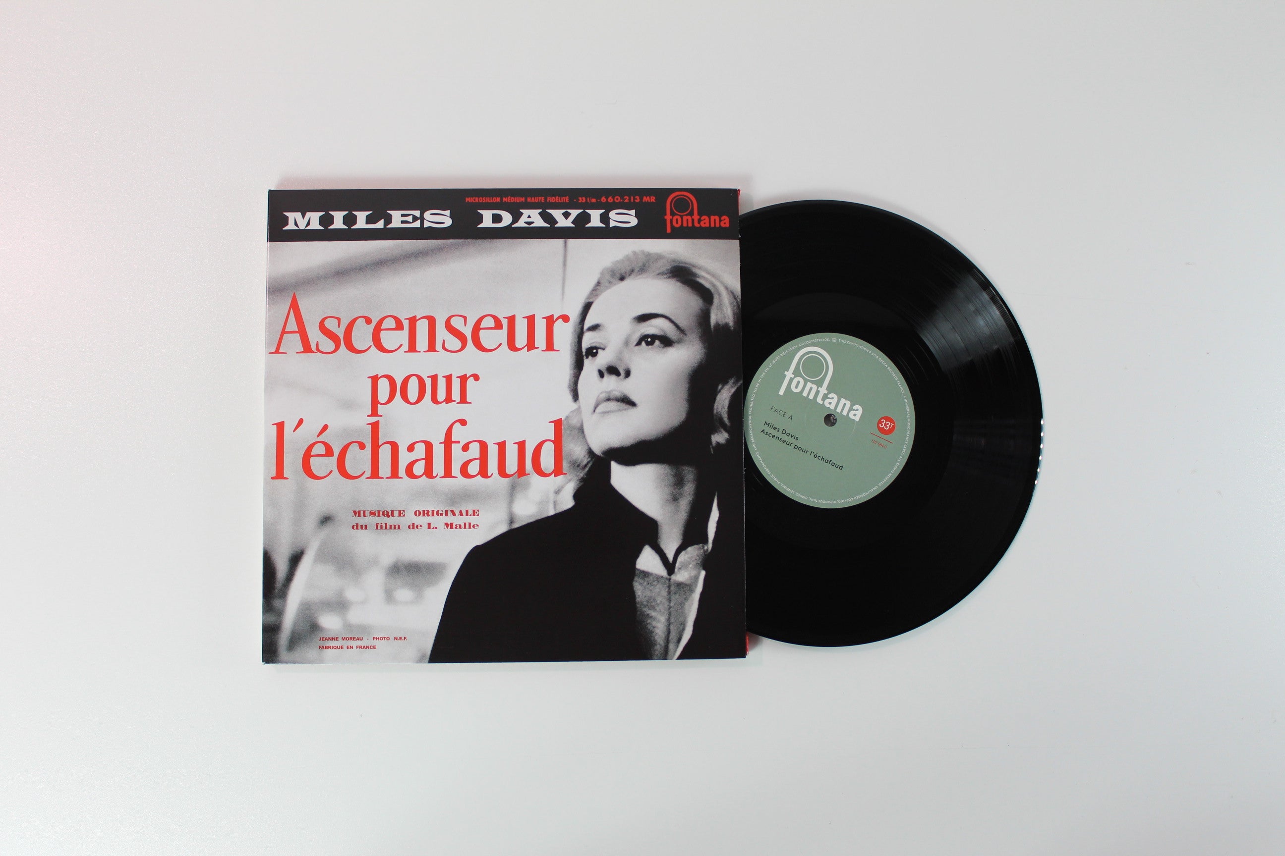 Miles Davis - Ascenseur Pour L'échafaud on Fontana 3 X 10" Reissue