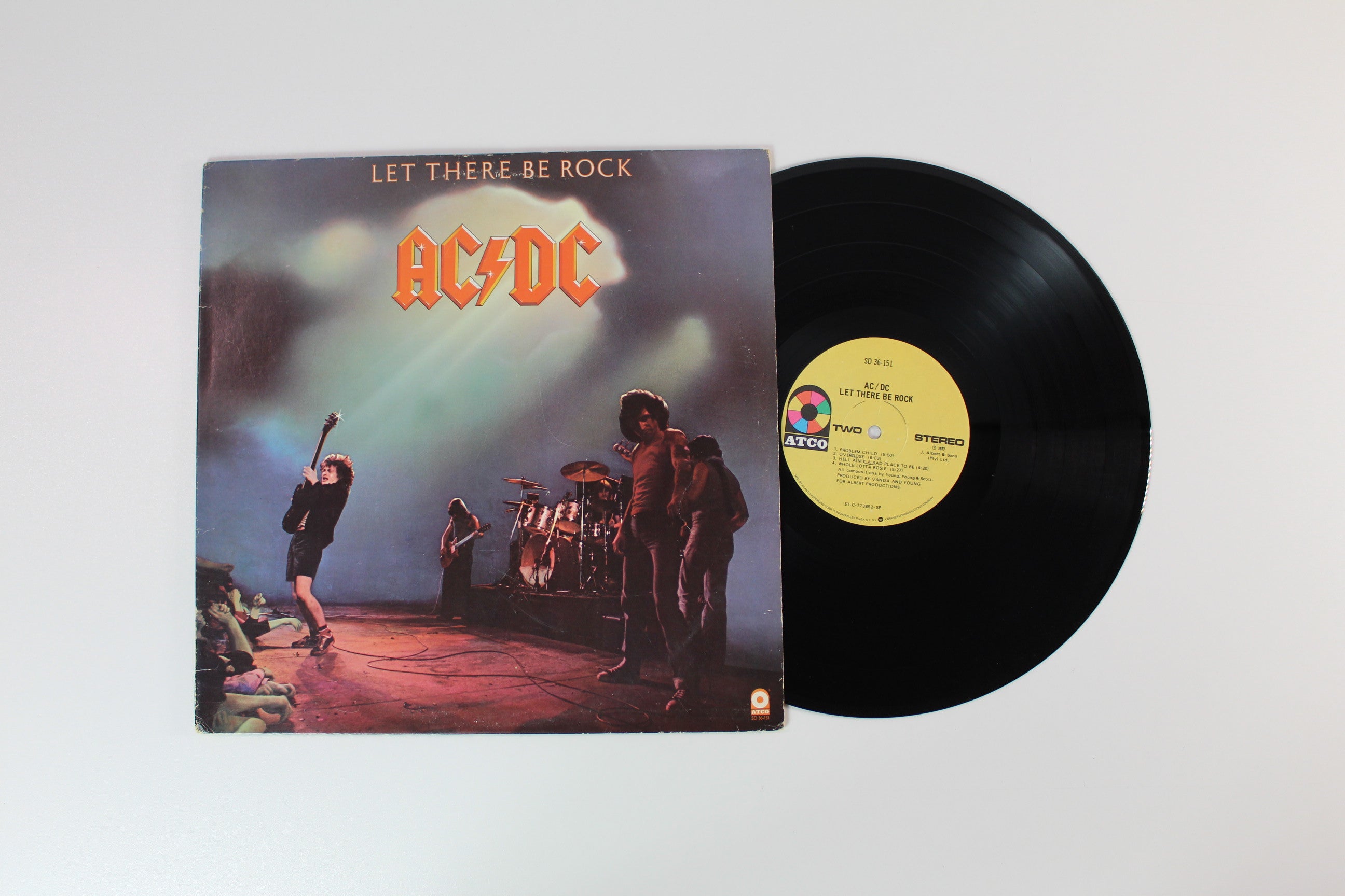 AC/DC - Let There Be Rock on Atco