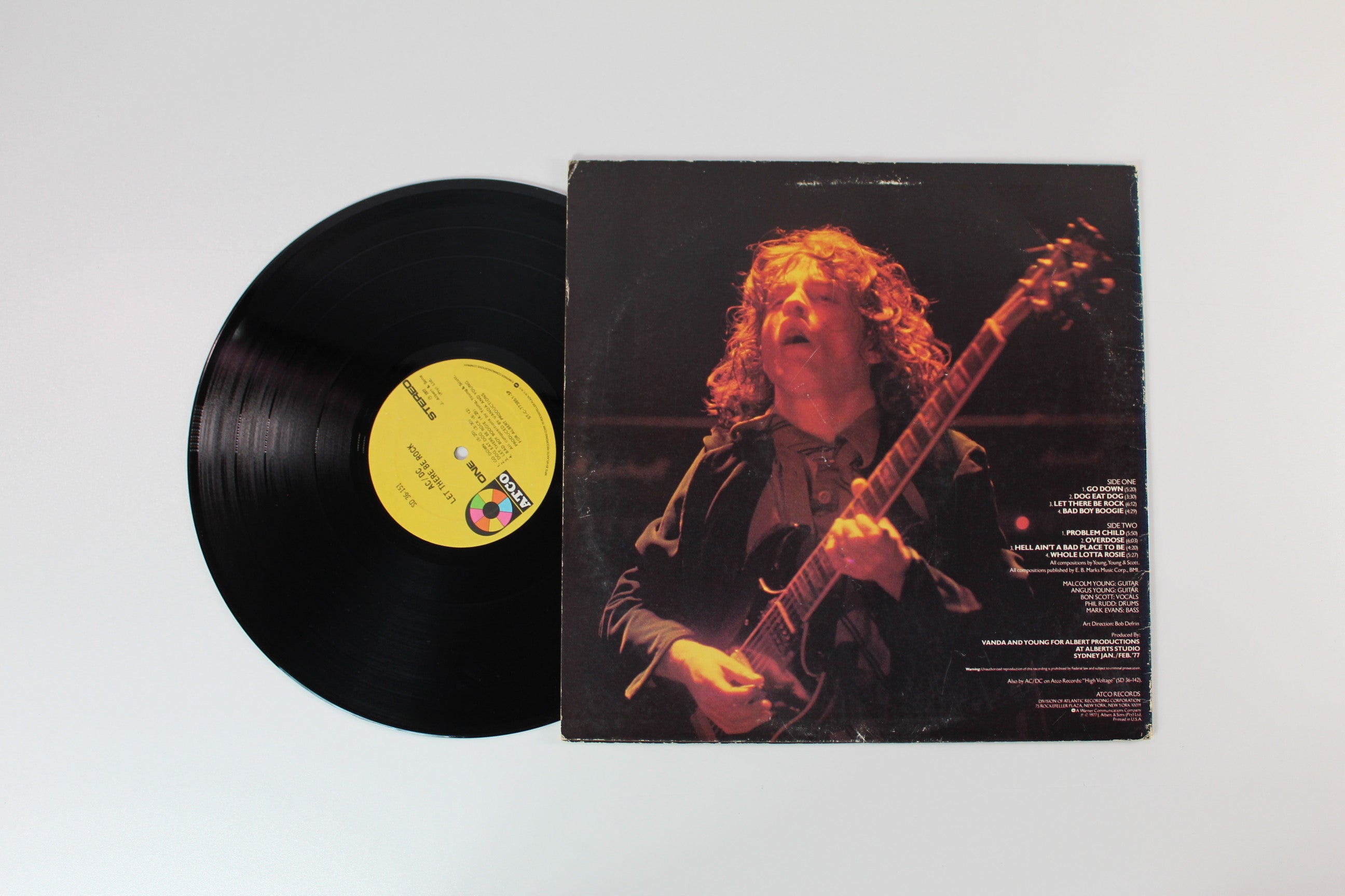 AC/DC - Let There Be Rock on Atco