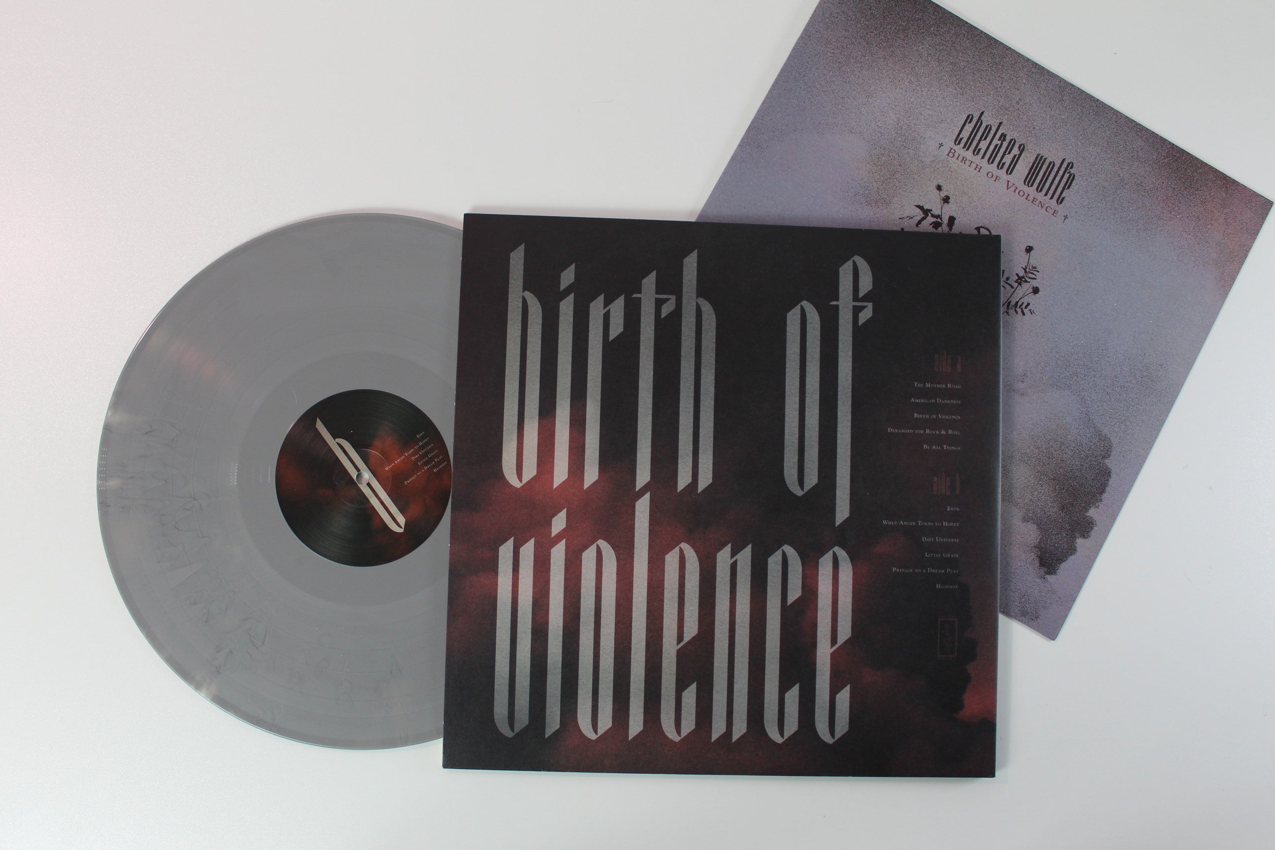 Chelsea Wolfe - Birth Of Violence on Sargent House Ltd Cloudy Effect Clear With Grey