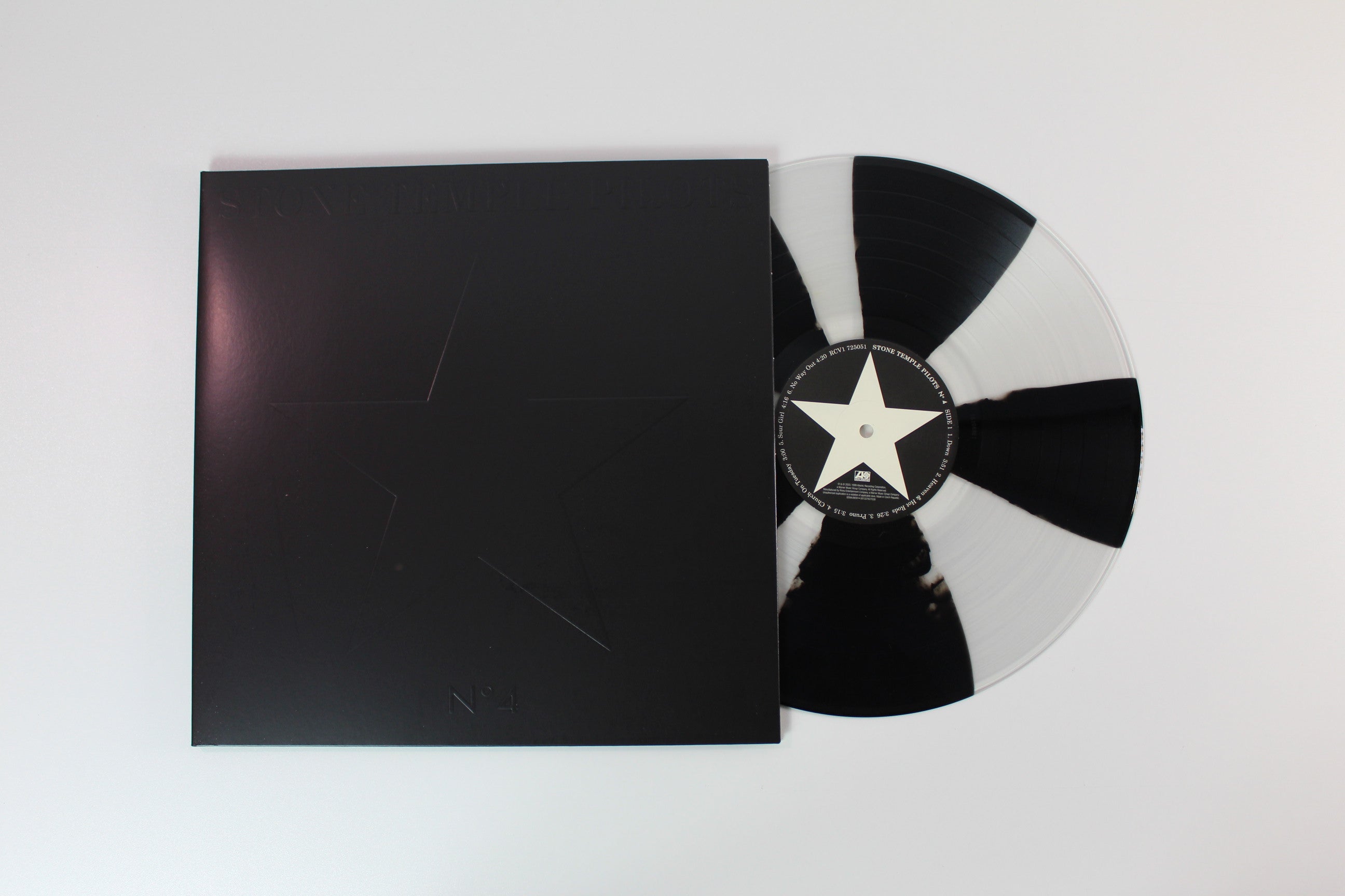 Stone Temple Pilots - Nº4 on Atlantic Vinyl Me Please Clear and Black Cornetto Reissue