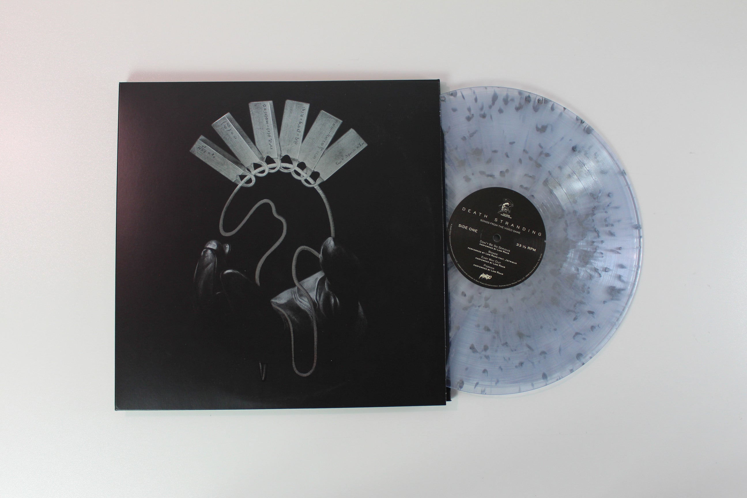 Various - Death Stranding - Songs From The Video Game on Mondo Clear With Silver Brown Pink Splatter Reissue