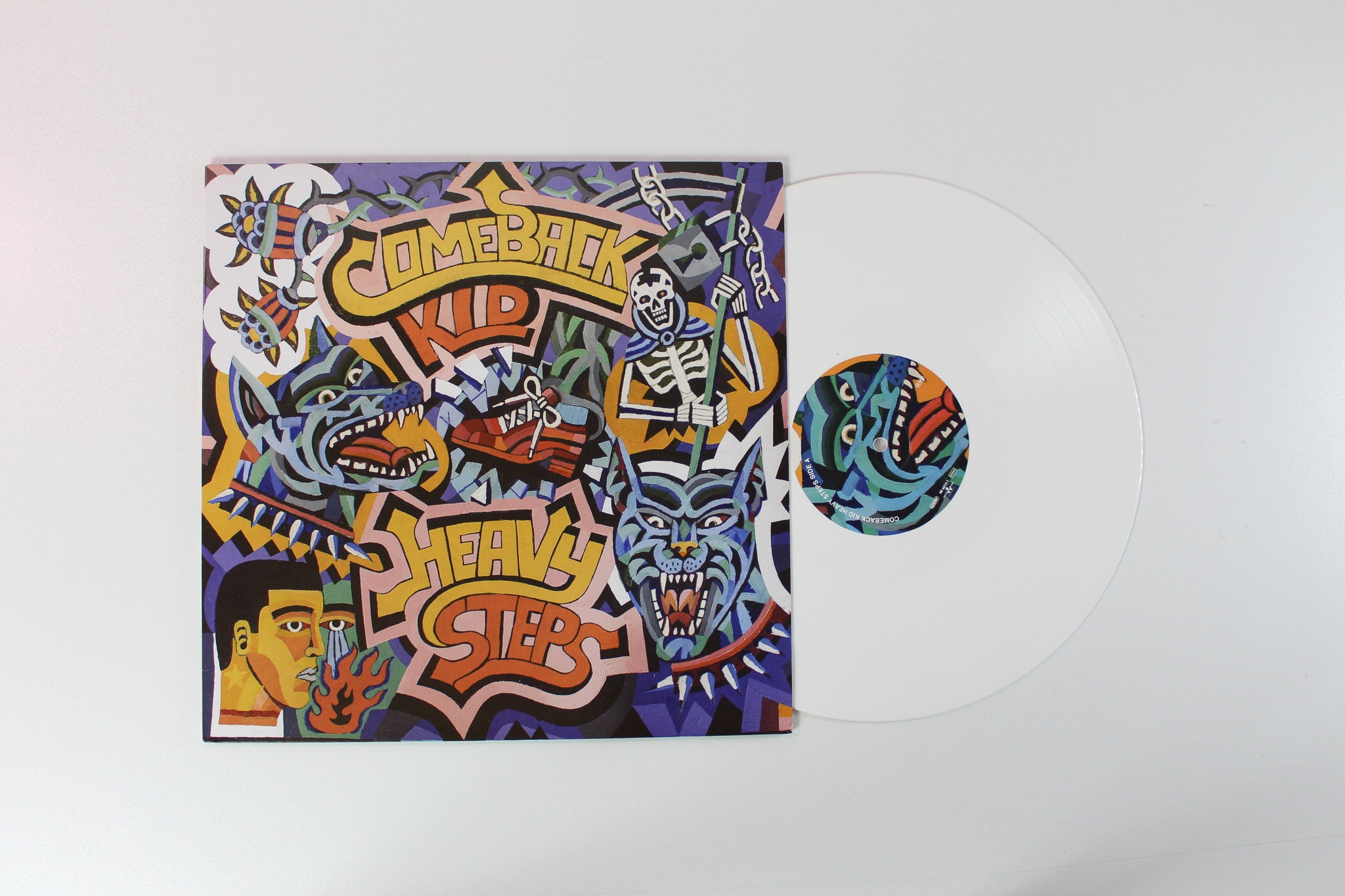 Comeback Kid - Heavy Steps Ltd. White Vinyl on Nuclear Blast