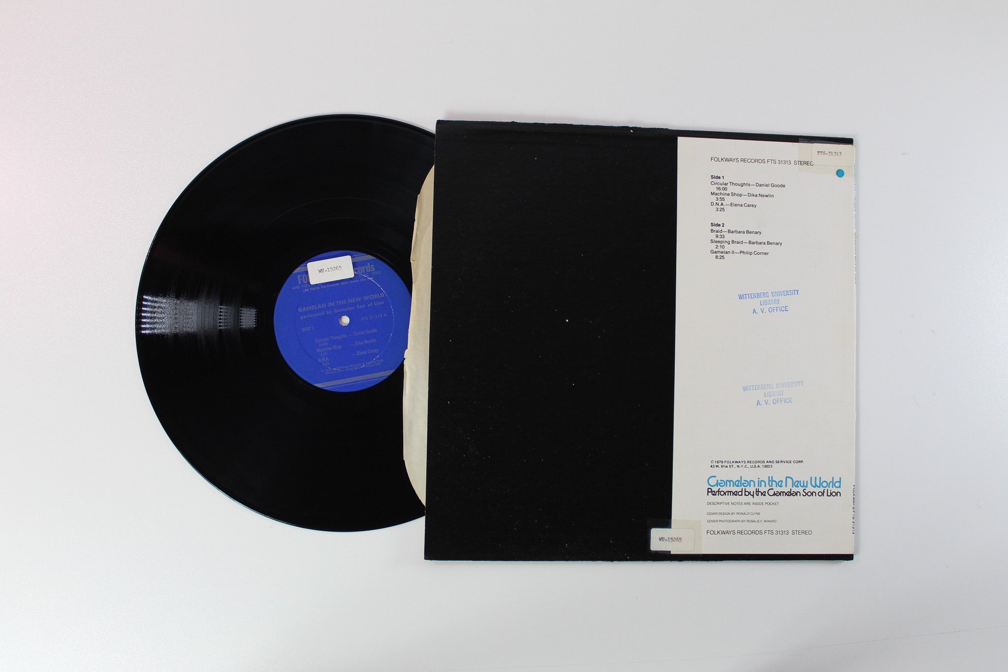 Gamelan Son Of Lion - Gamelan In The New World on Folkways Records