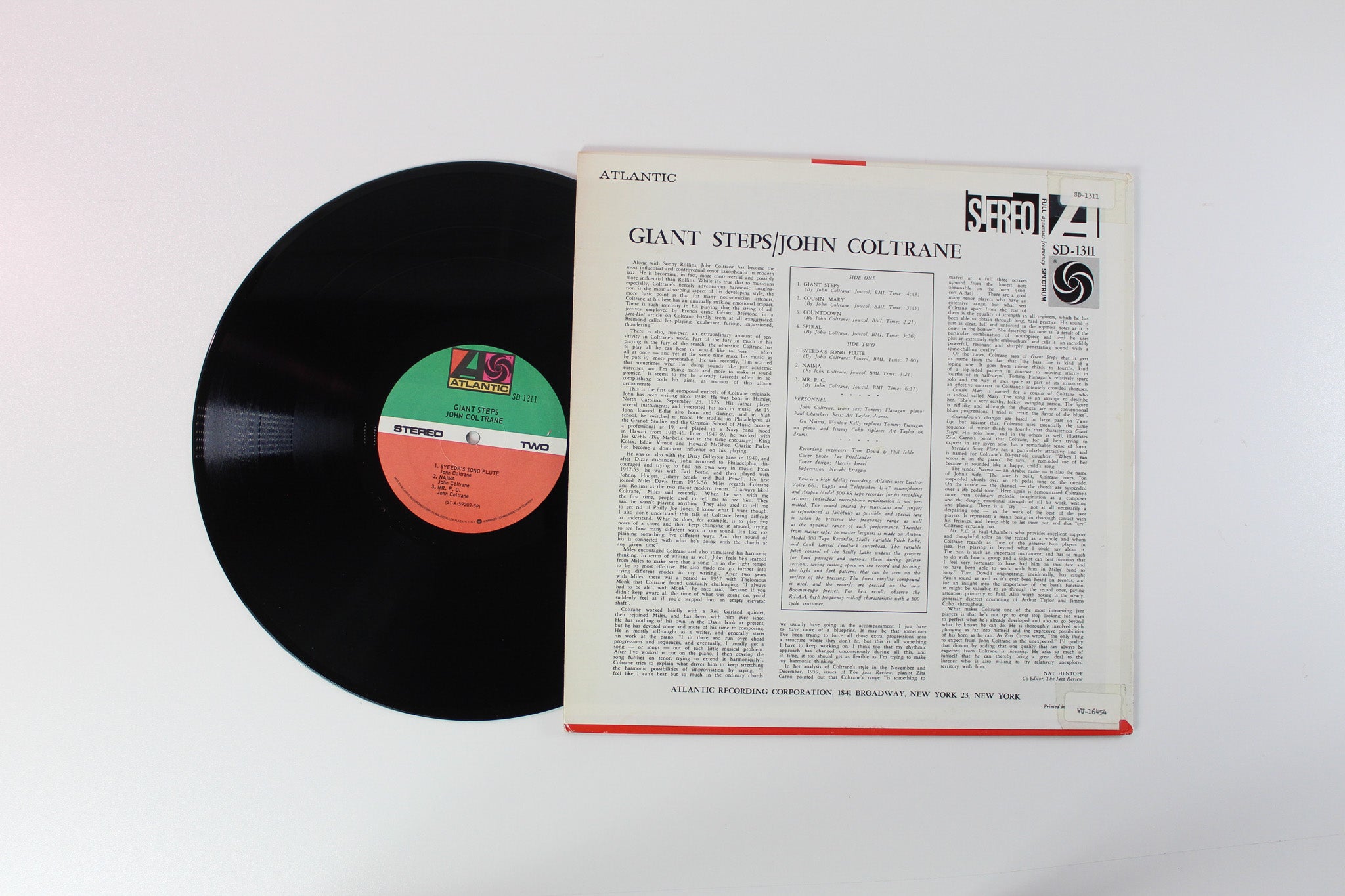 John Coltrane - Giant Steps on Atlantic Reissue