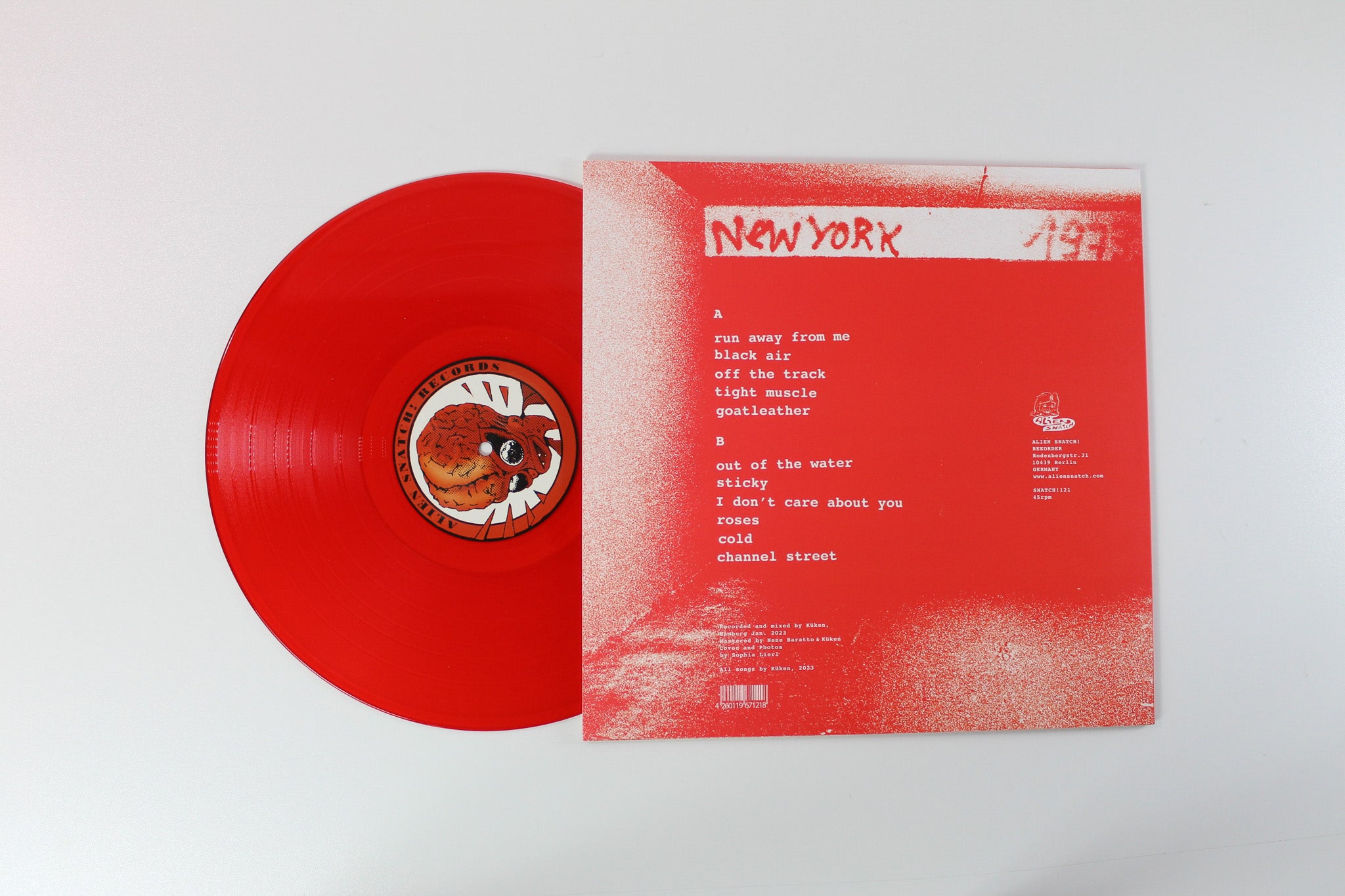 Küken - Küken Ltd. Red Vinyl on Alien Snatch! Records