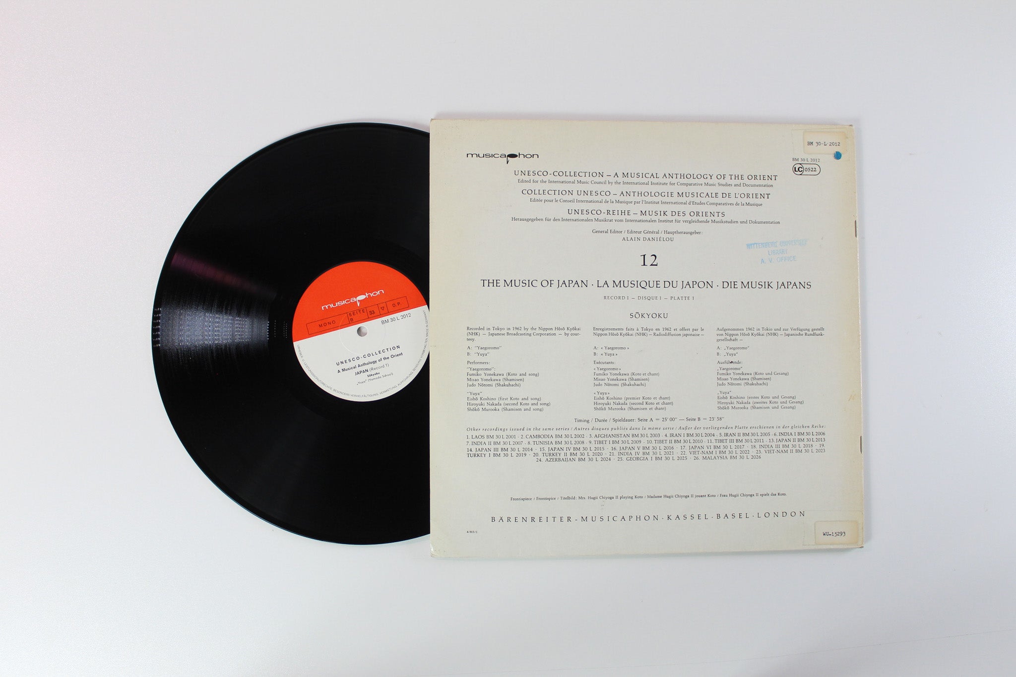 Kōtō Ishikawa - Japan I - Sōkyoku on Musicaphon