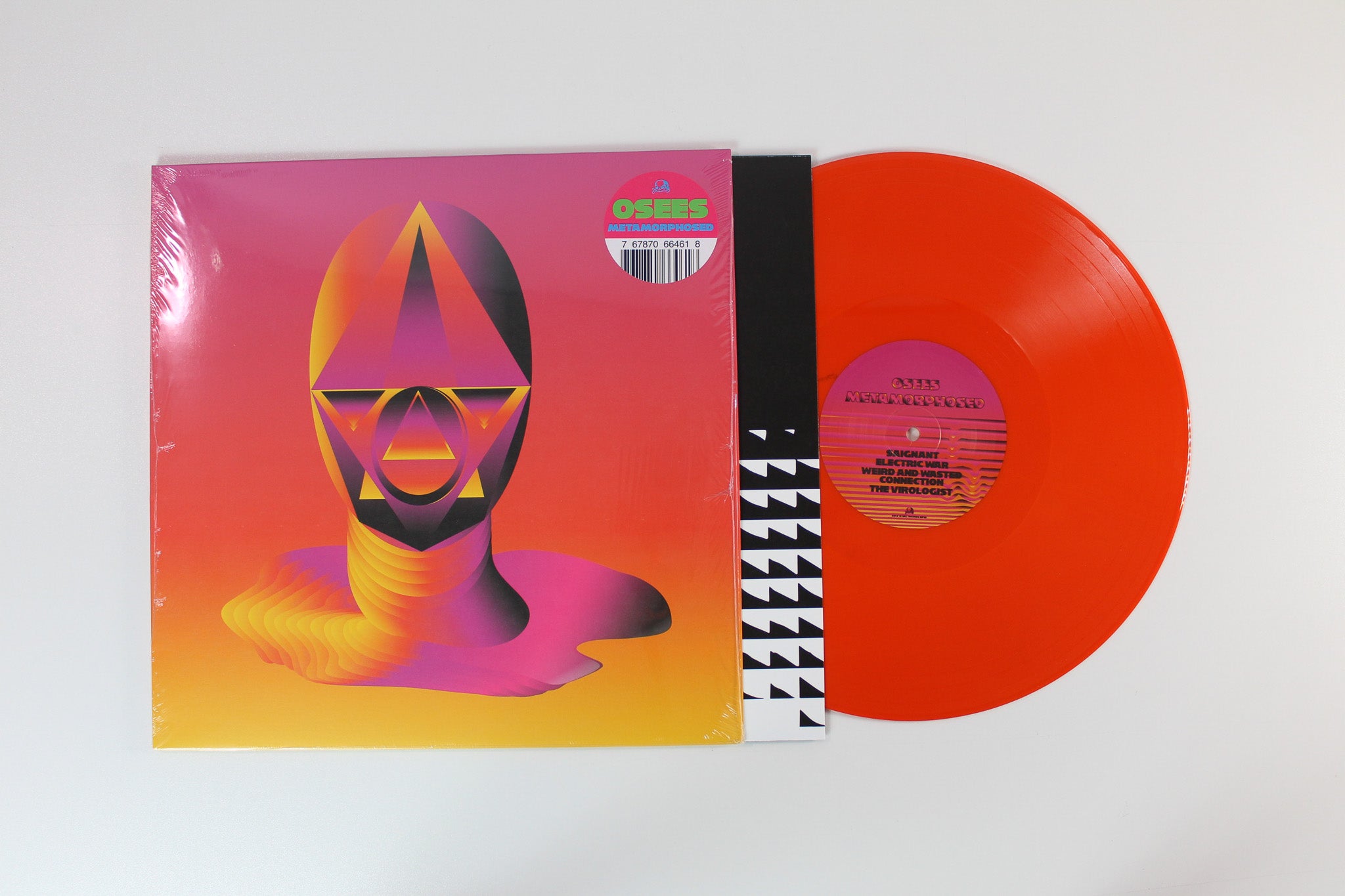 Thee Oh Sees - Metamorphosed on Rock is Hell Orange Vinyl Reissue