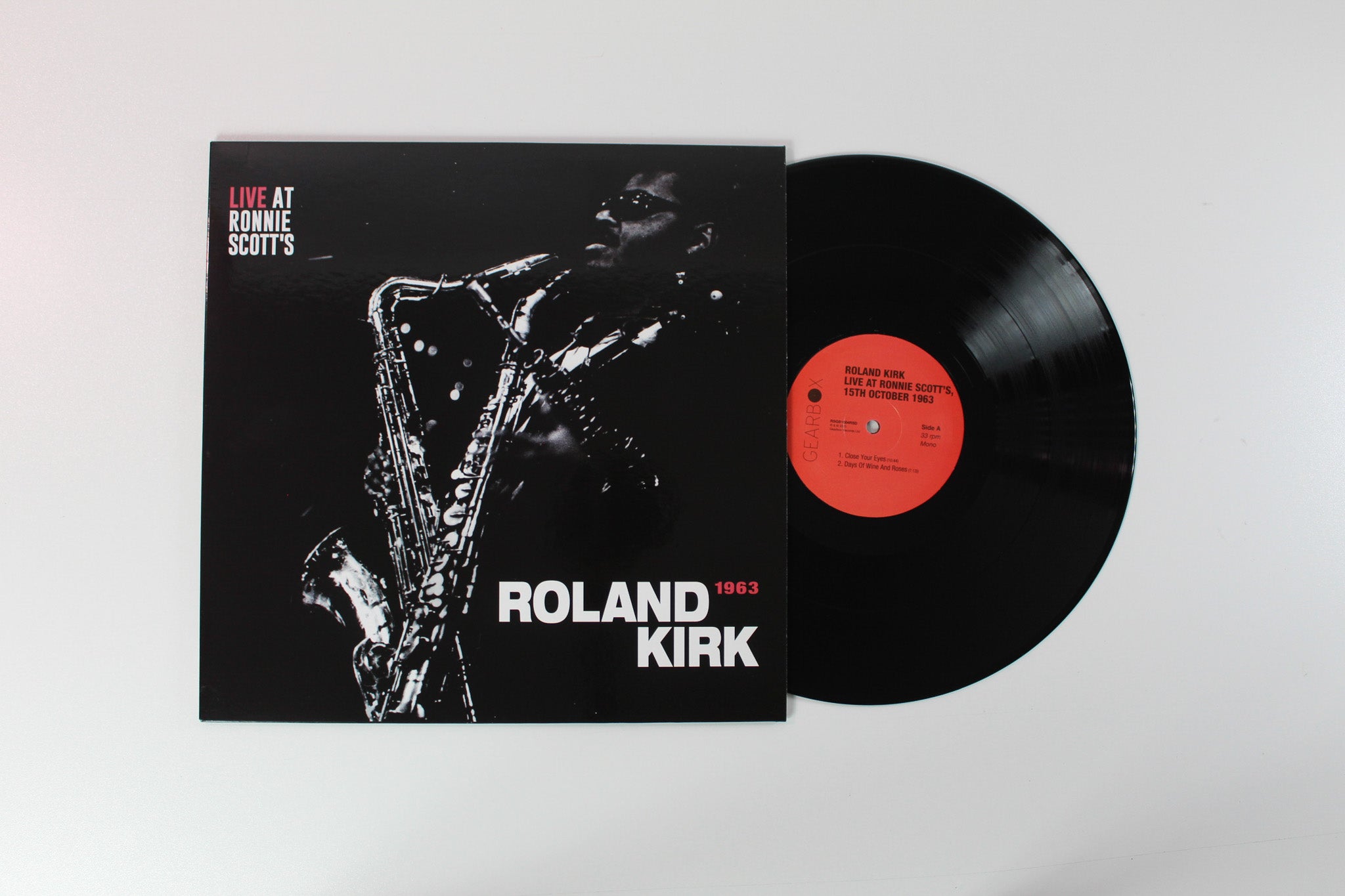 Roland Kirk - Live At Ronnie Scott's (1963) on Gearbox Records