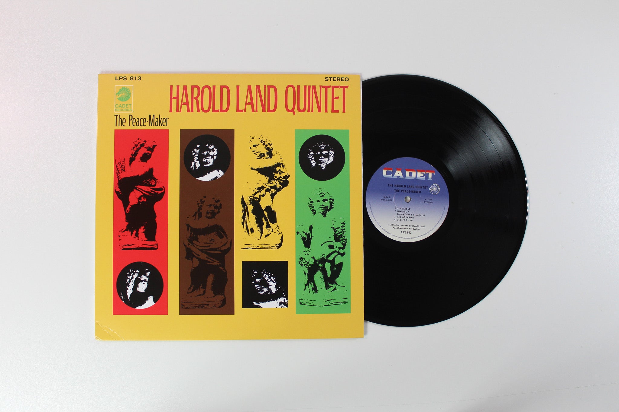 Harold Land Quintet - The Peace-Maker Reissue on Cadet/Verve Records