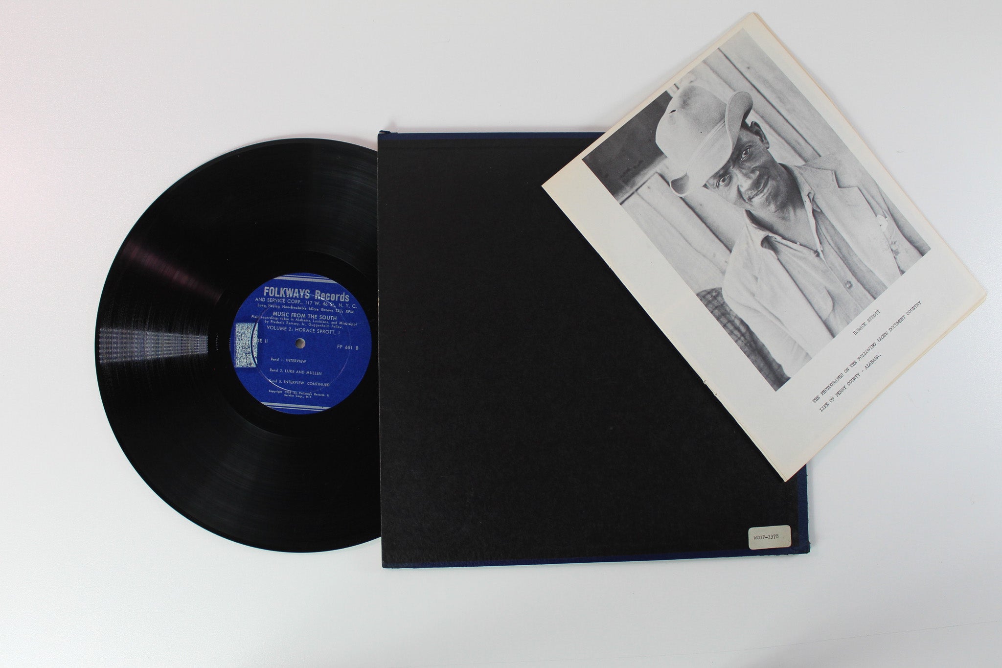 Horace Sprott - Music From The South, Vol. 2: Horace Sprott on Folkways