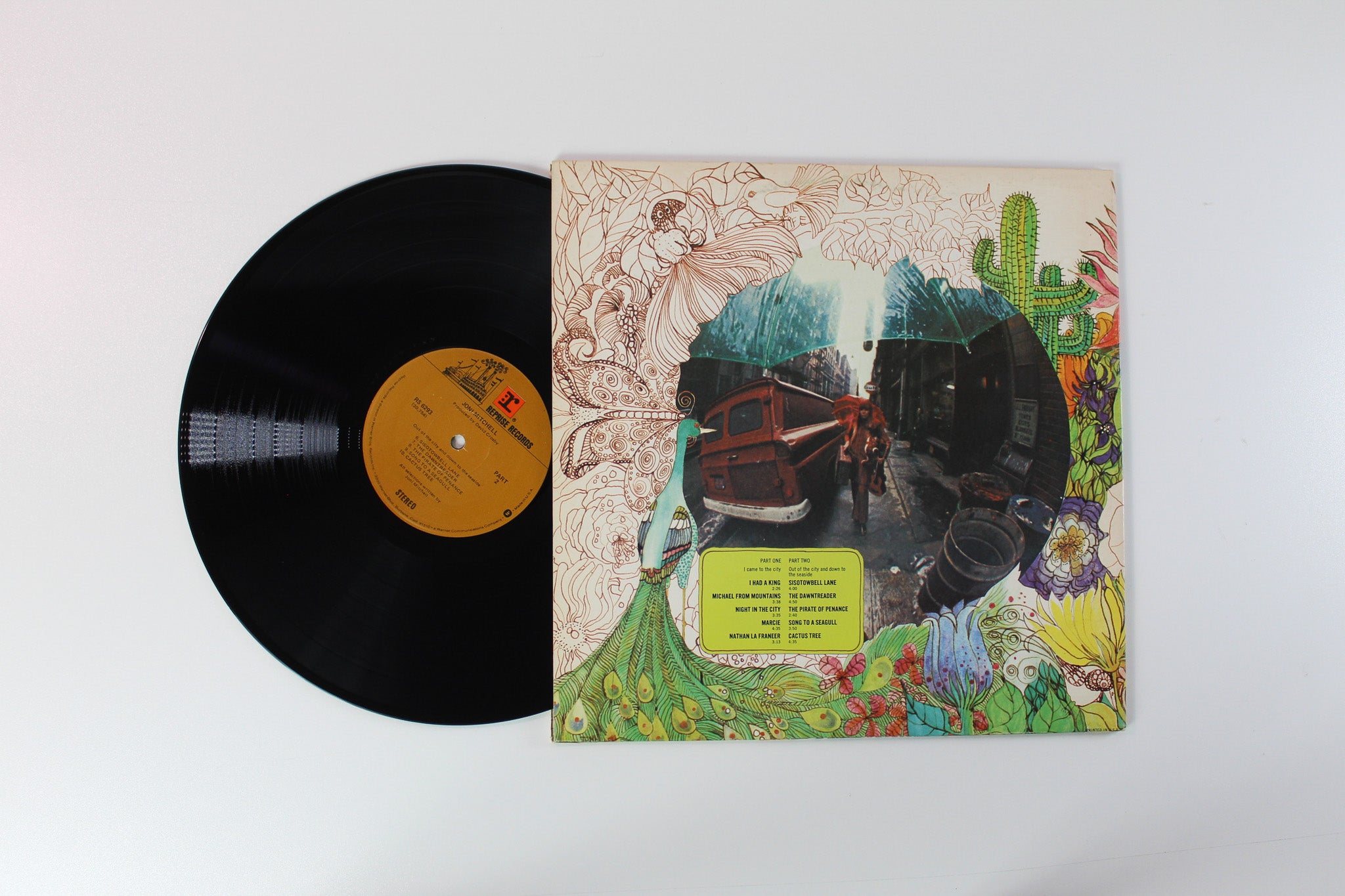 Joni Mitchell - Song To A Seagull Reissue on Reprise Records