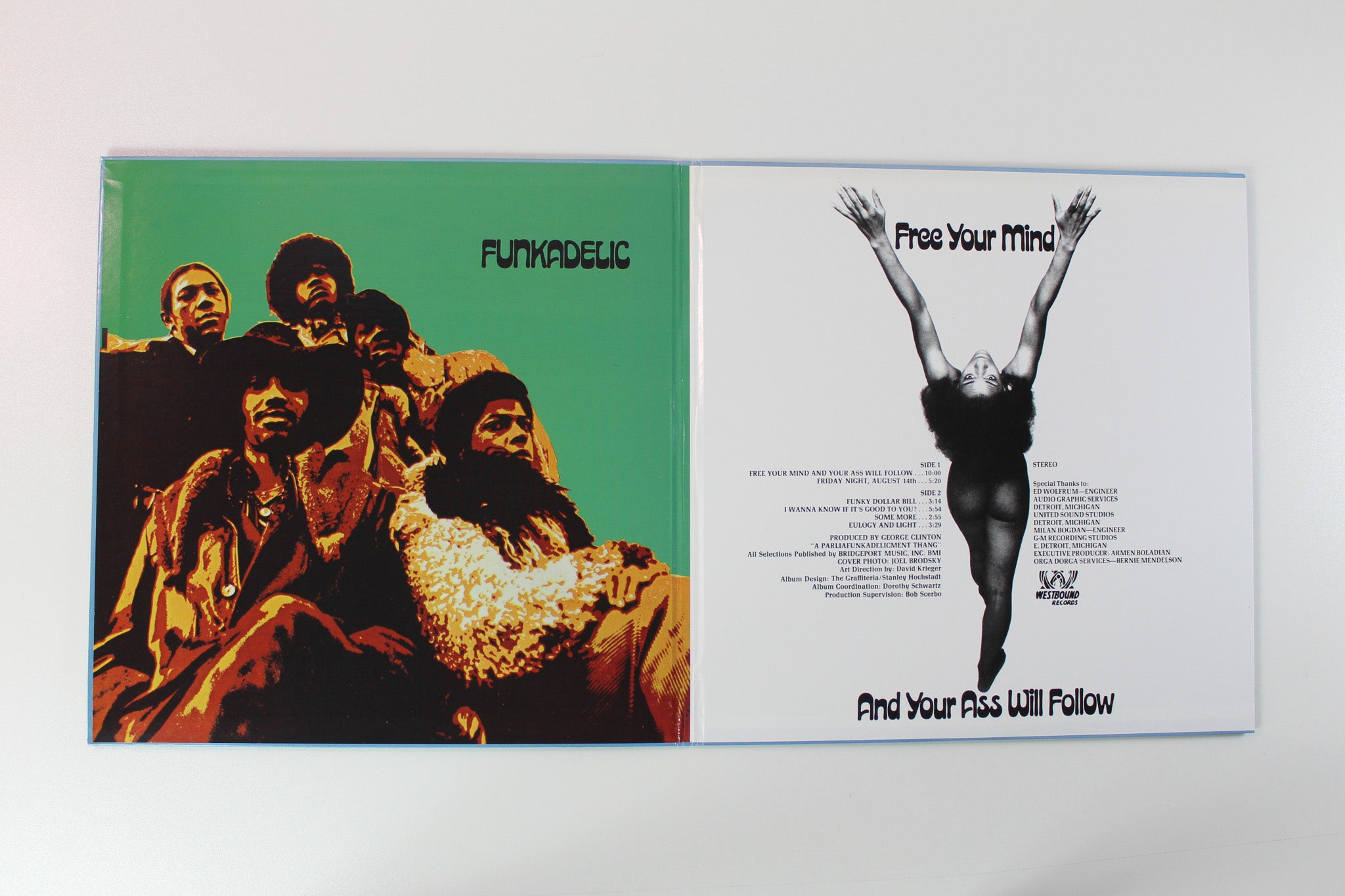 Funkadelic - Free Your Mind...  And Your Ass Will Follow Reissue on 4 Men With Beards