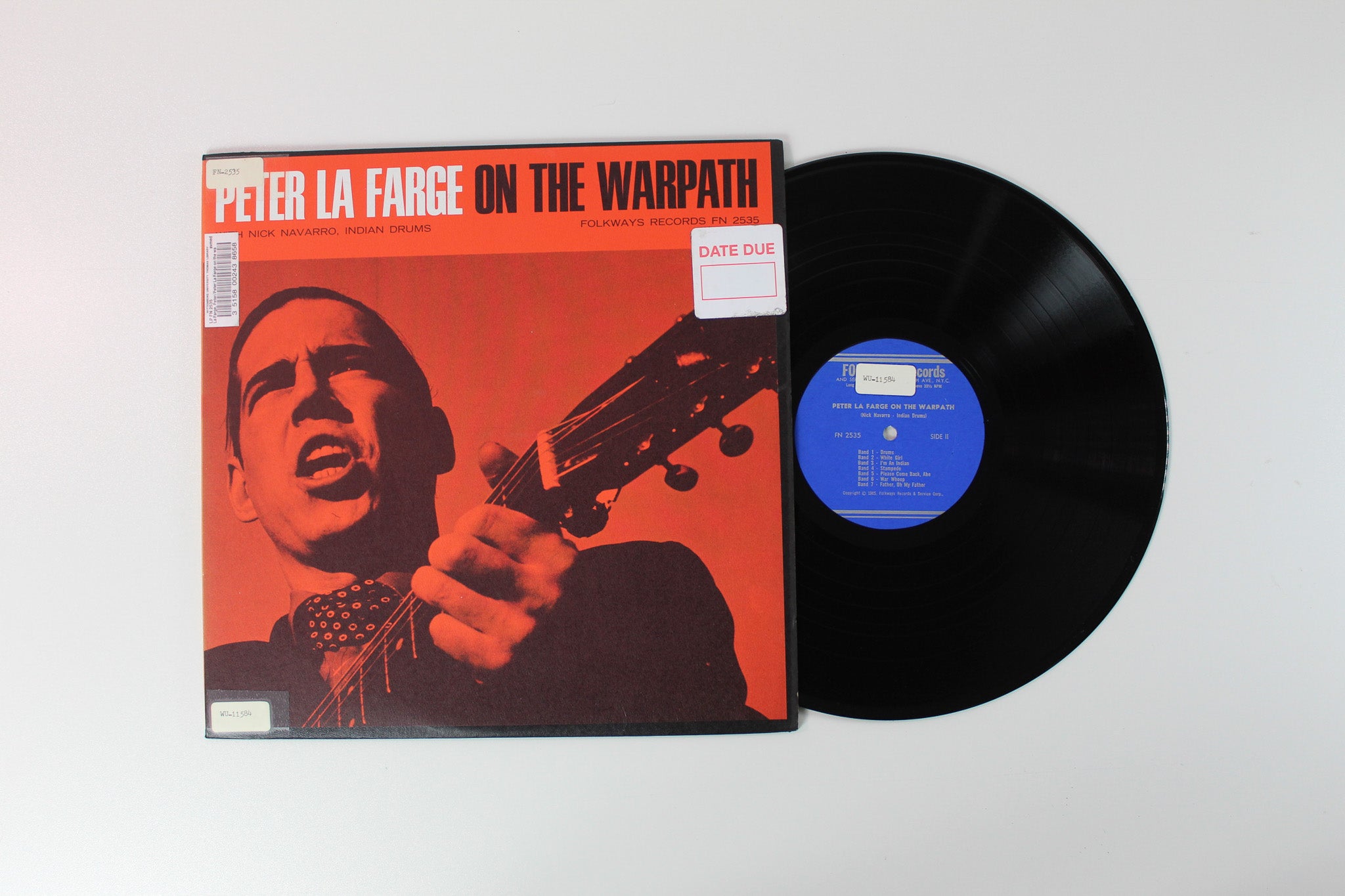 Peter LaFarge - On The Warpath on Folkways