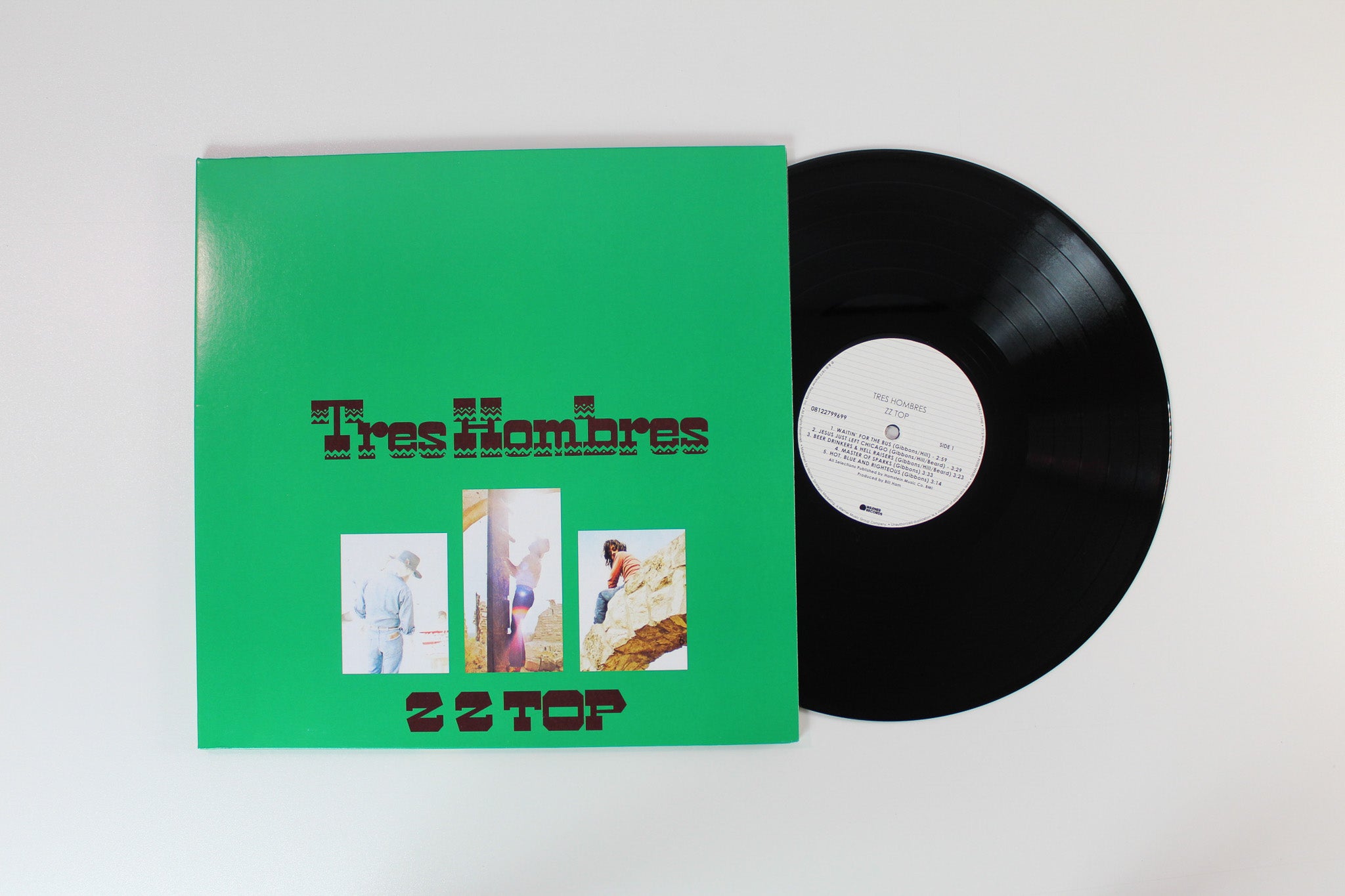 ZZ Top - Tres Hombres on Warner Records 180 Gram Reissue