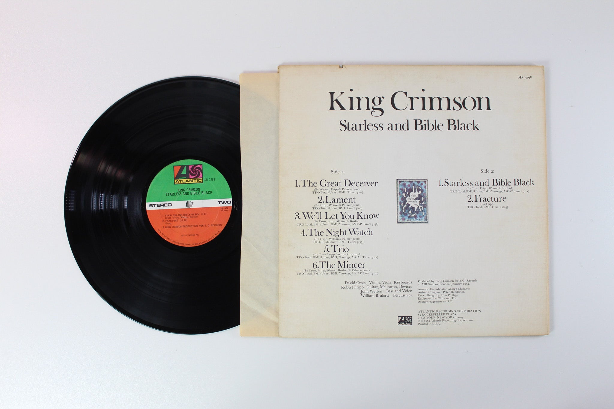 King Crimson - Starless And Bible Black on Atlantic