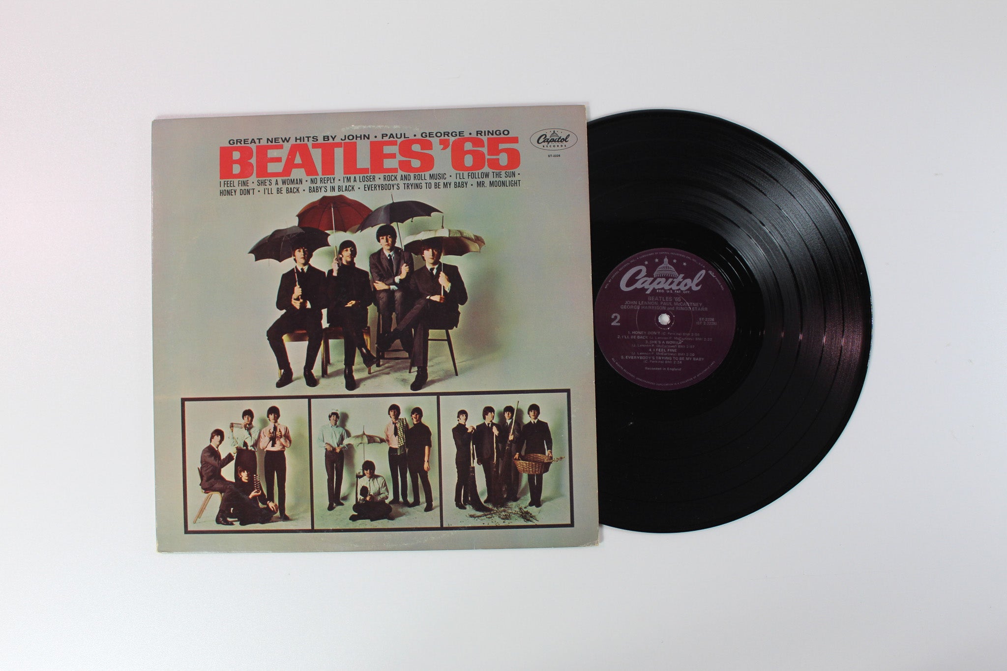 The Beatles - Beatles '65 on Capitol Purple Label Reissue