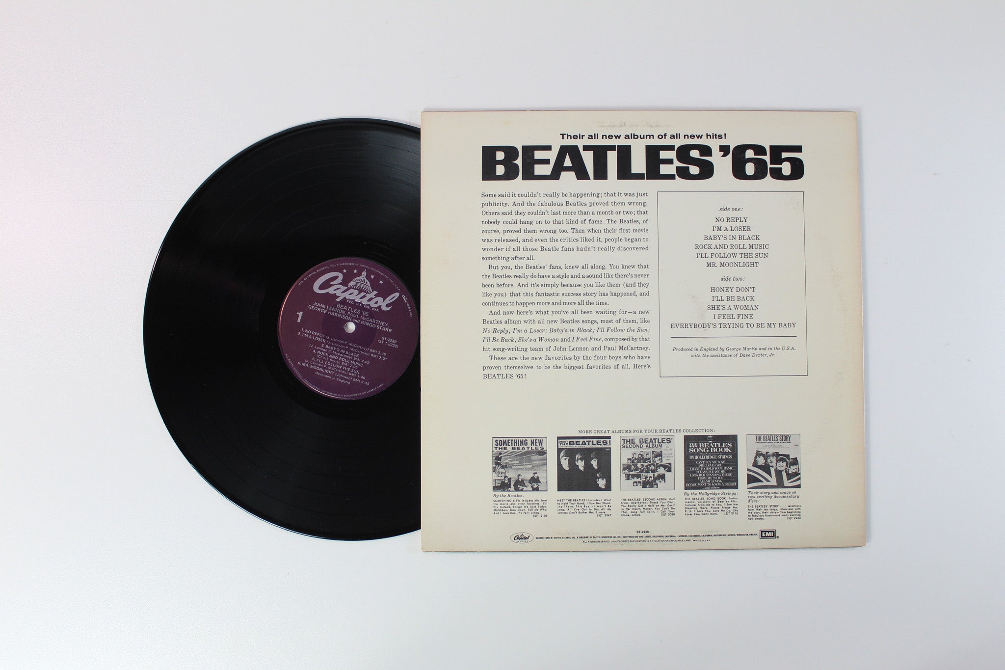 The Beatles - Beatles '65 on Capitol Purple Label Reissue