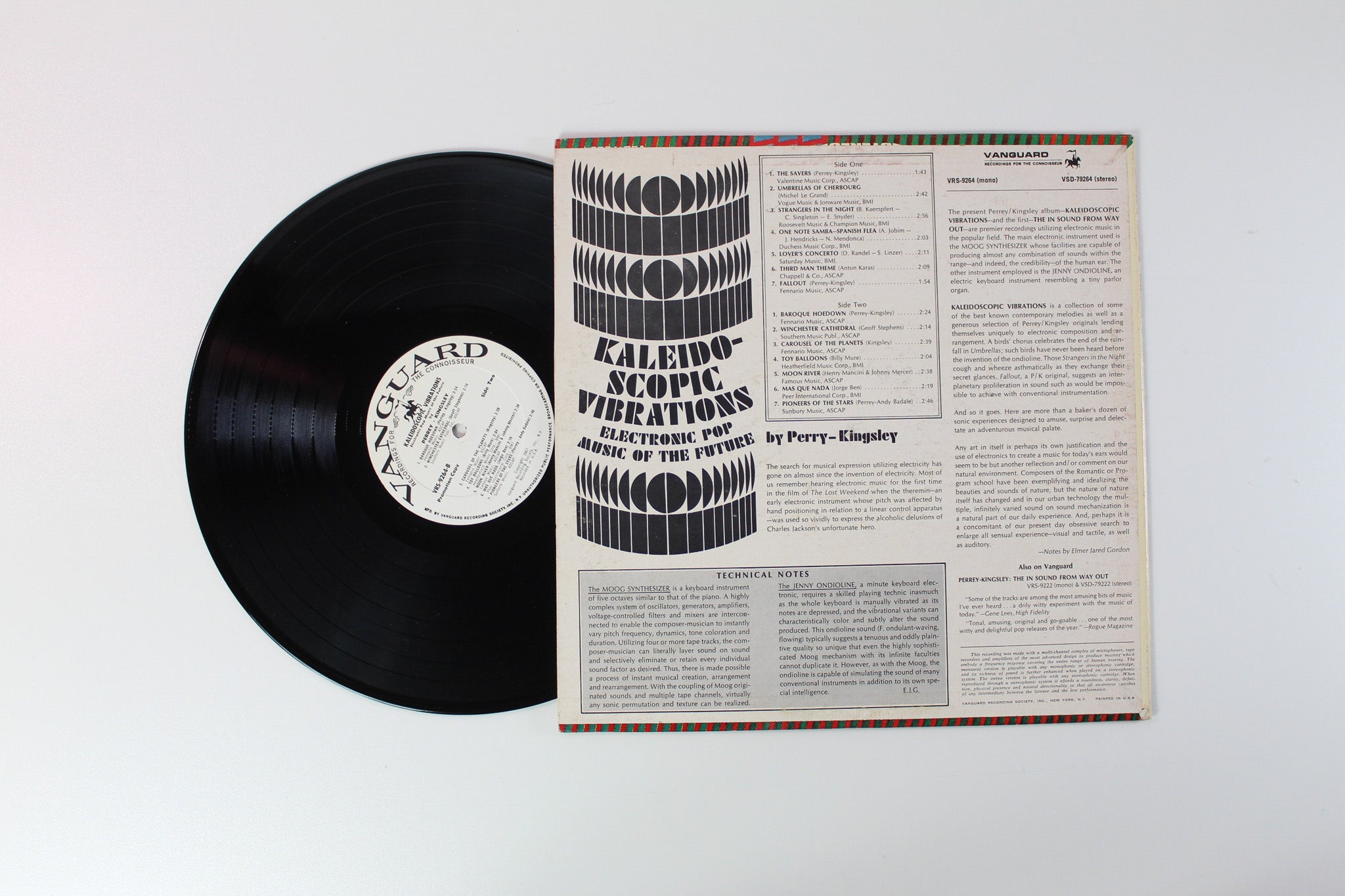 Perrey & Kingsley - Kaleidoscopic Vibrations on Vanguard Mono Promo