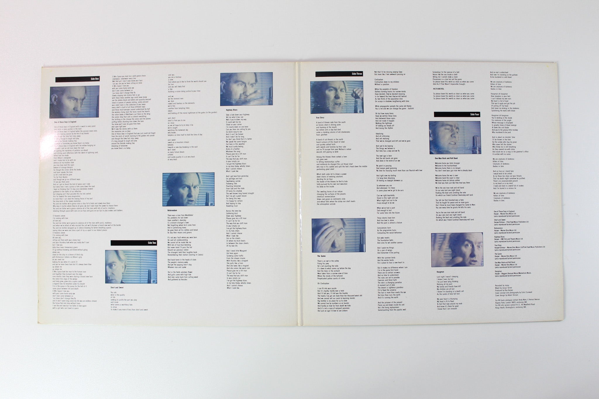 Roy Harper - In Between Every Line on EMI UK Pressing