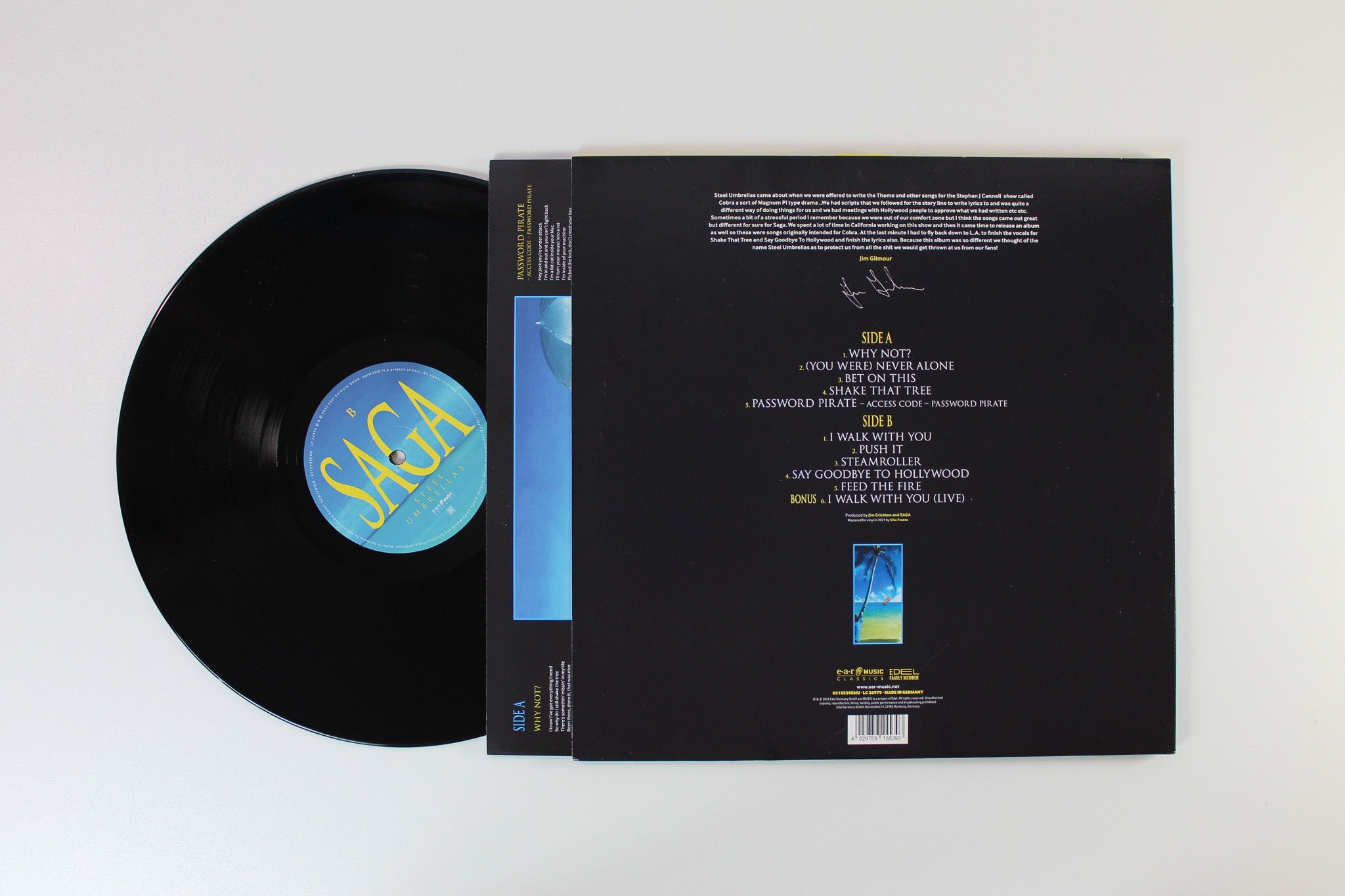 Saga - Steel Umbrellas on Ear Music Reissue