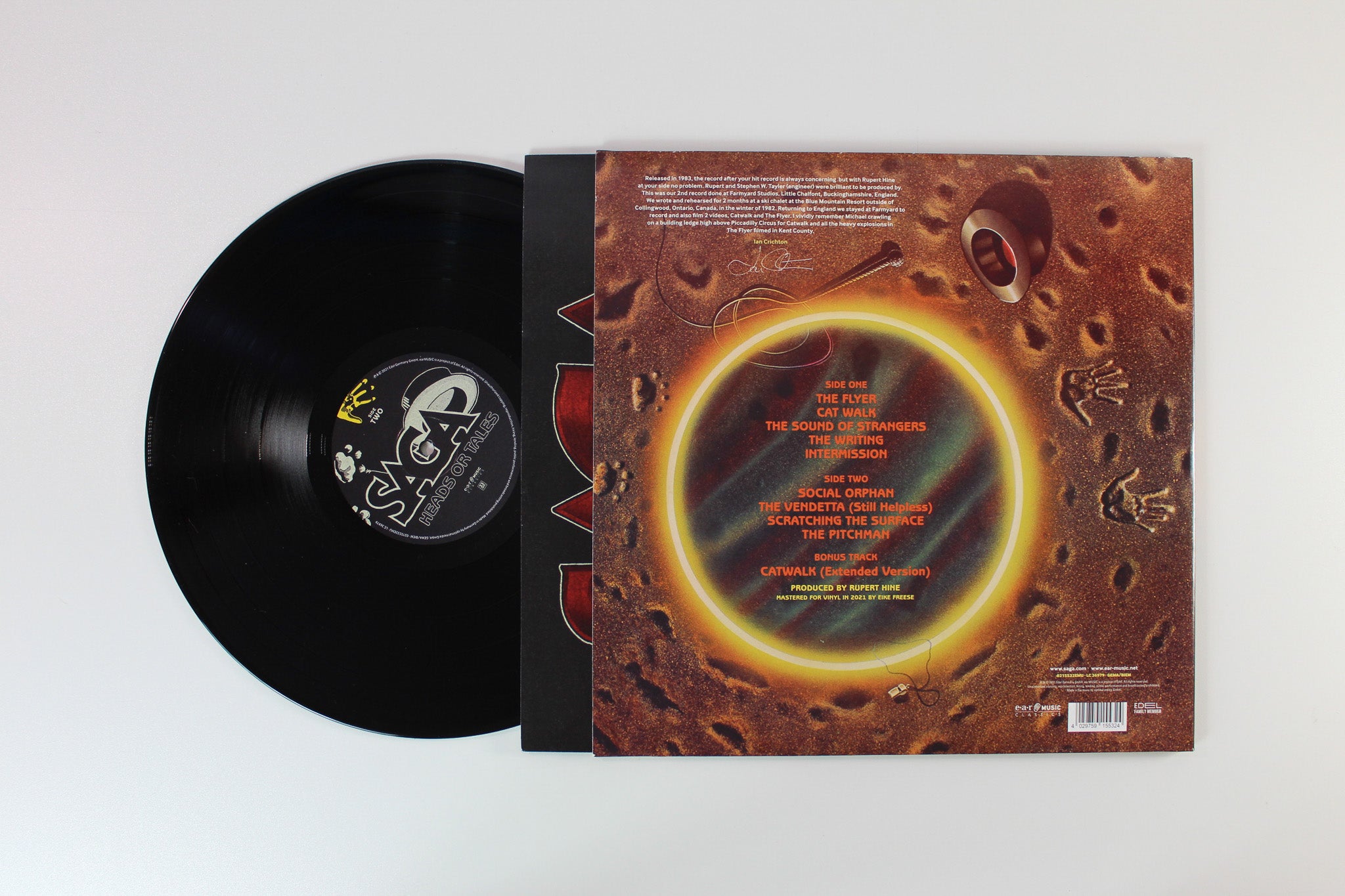 Saga - Heads Or Tales on Ear Music Classics Reissue
