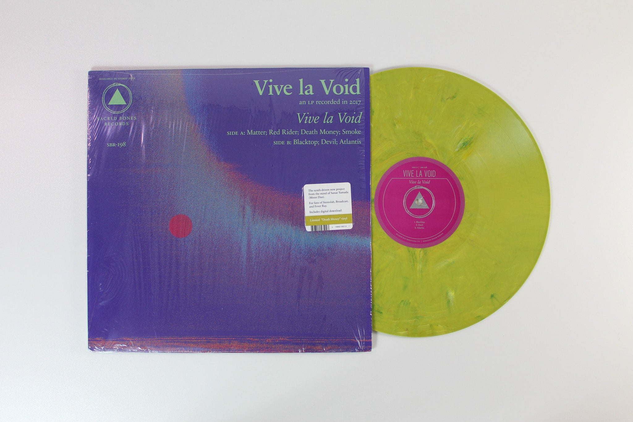Vive La Void - Vive La Void on Sacred Bones Ltd Green/Yellow Marbled Death Money Vinyl