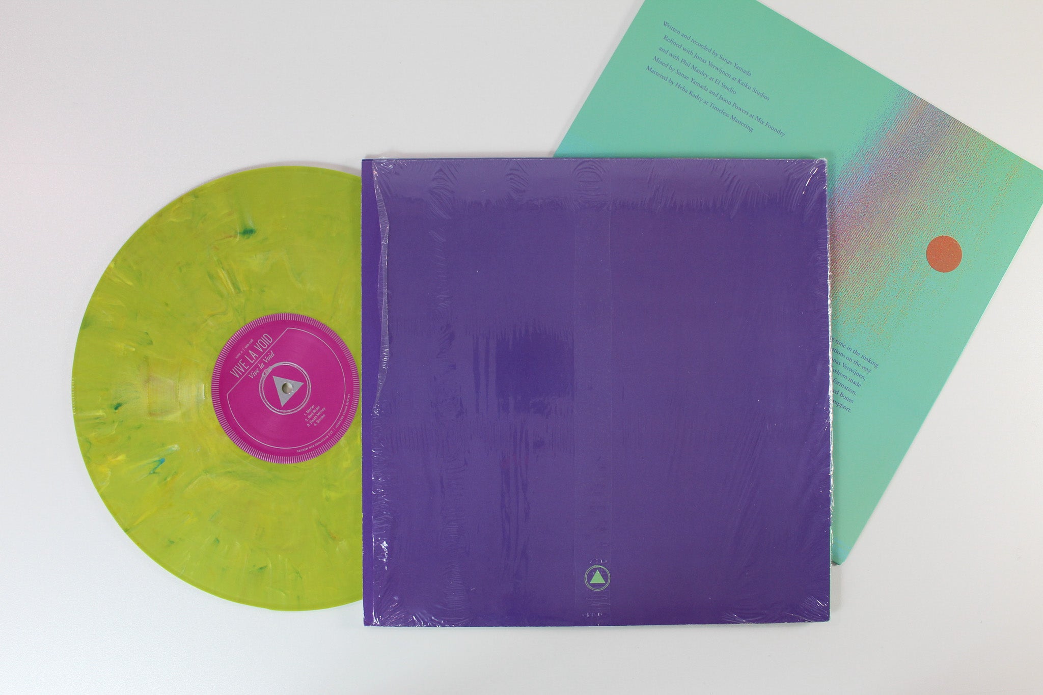 Vive La Void - Vive La Void on Sacred Bones Ltd Green/Yellow Marbled Death Money Vinyl