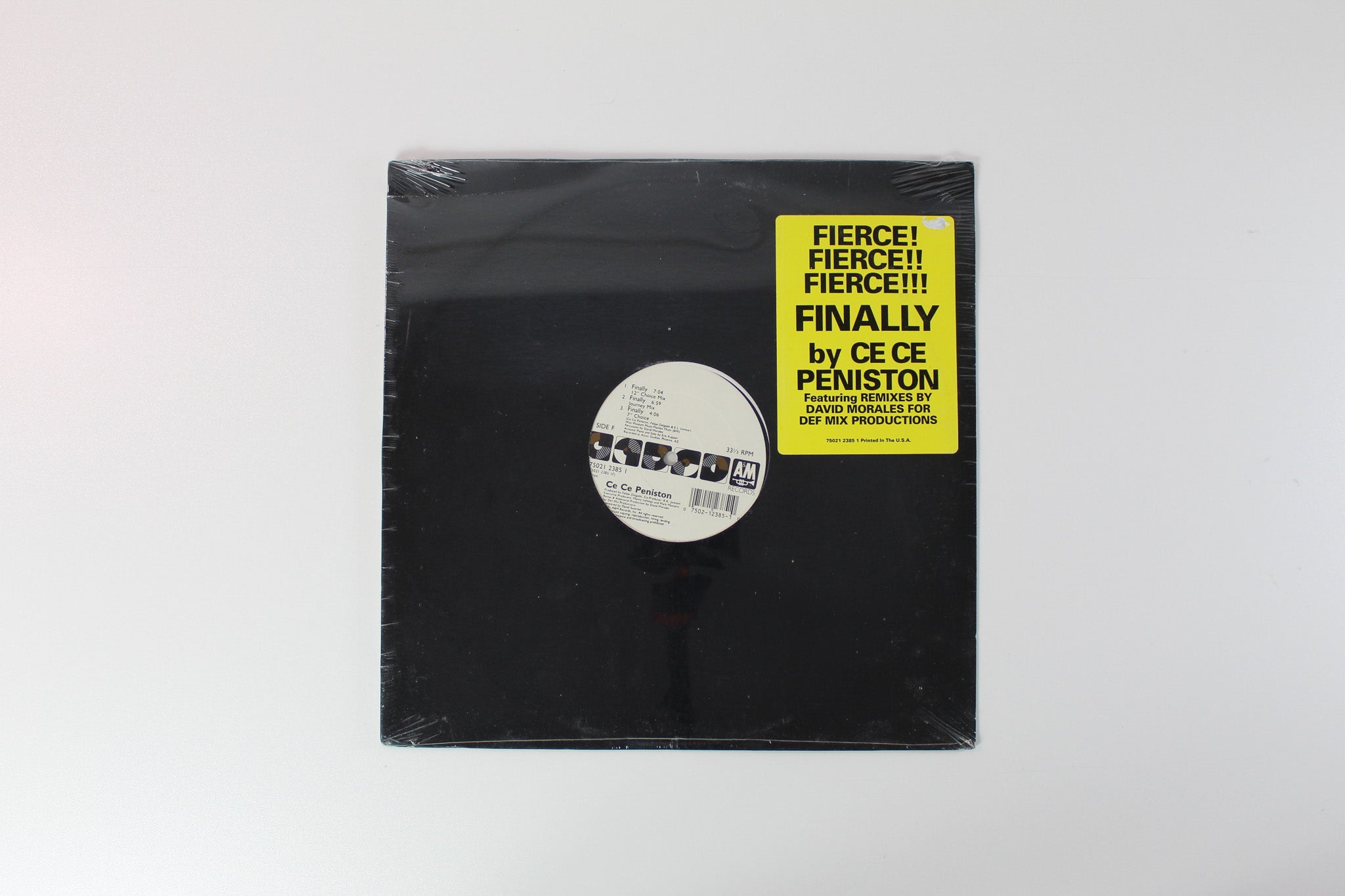 Ce Ce Peniston - Finally 12-inch on A&M Records Sealed