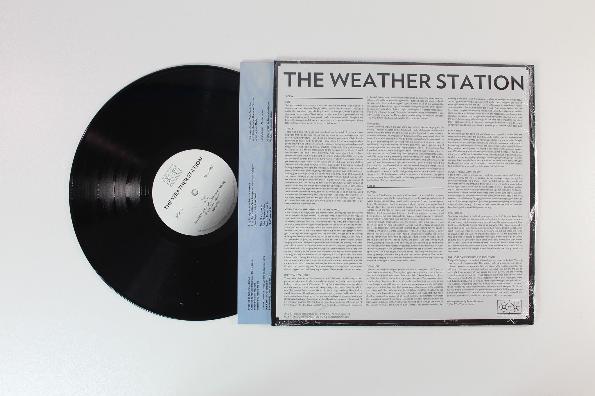 The Weather Station - The Weather Station on Paradise of Bachelors