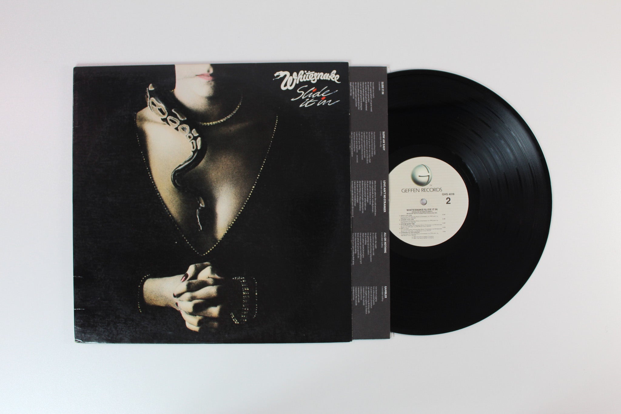 Whitesnake - Slide It In on Geffen