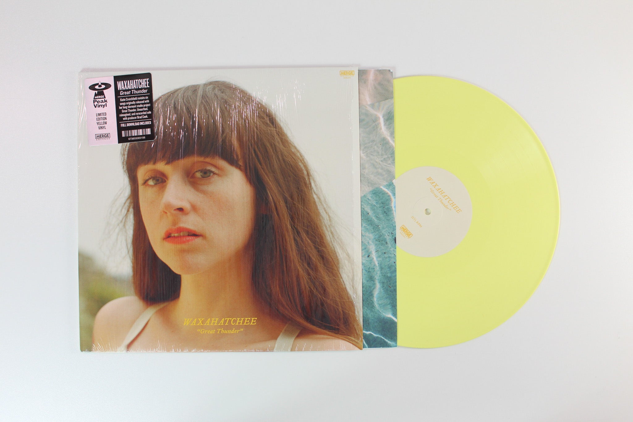 Waxahatchee - Great Thunder on Merge Ltd Yellow Opaque Vinyl