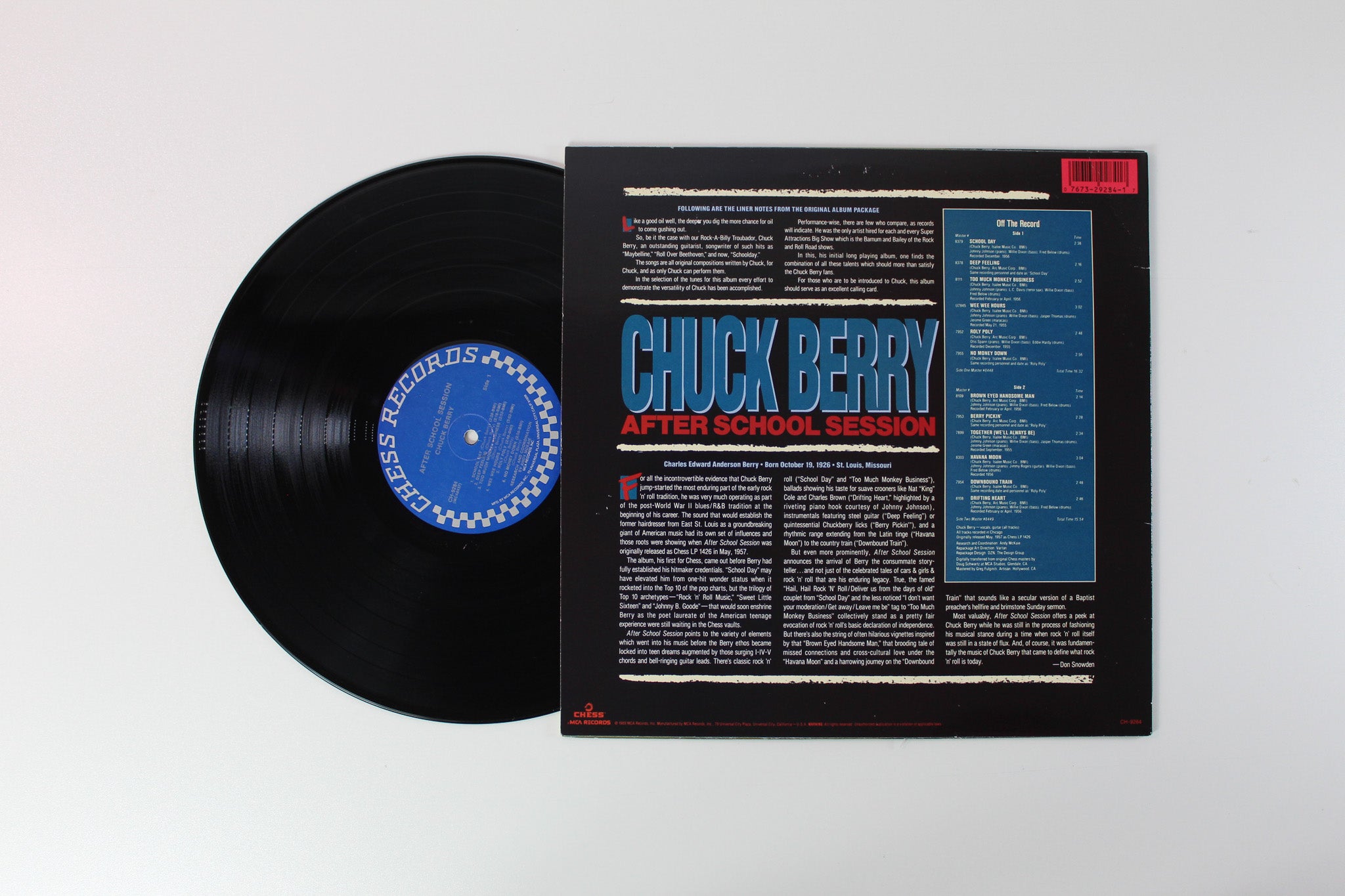Chuck Berry - After School Session on Chess Mono Reissue