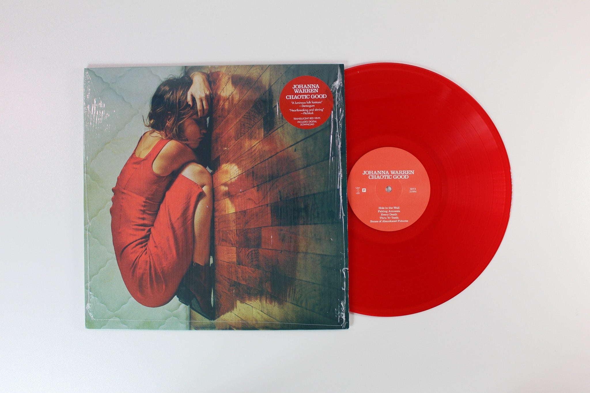 Johanna Warren - Chaotic Good on Wax Nine Red Translucent Vinyl