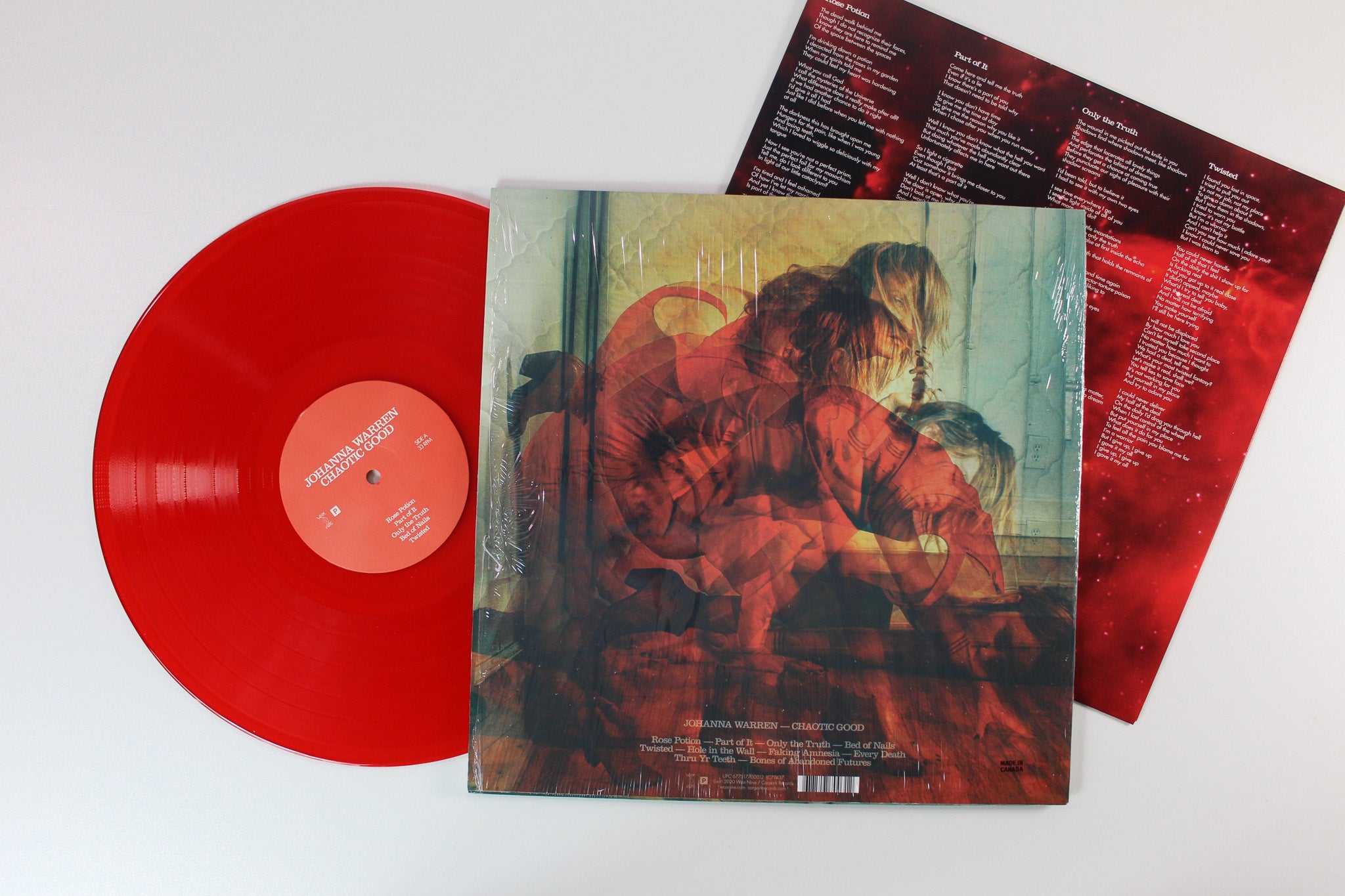 Johanna Warren - Chaotic Good on Wax Nine Red Translucent Vinyl