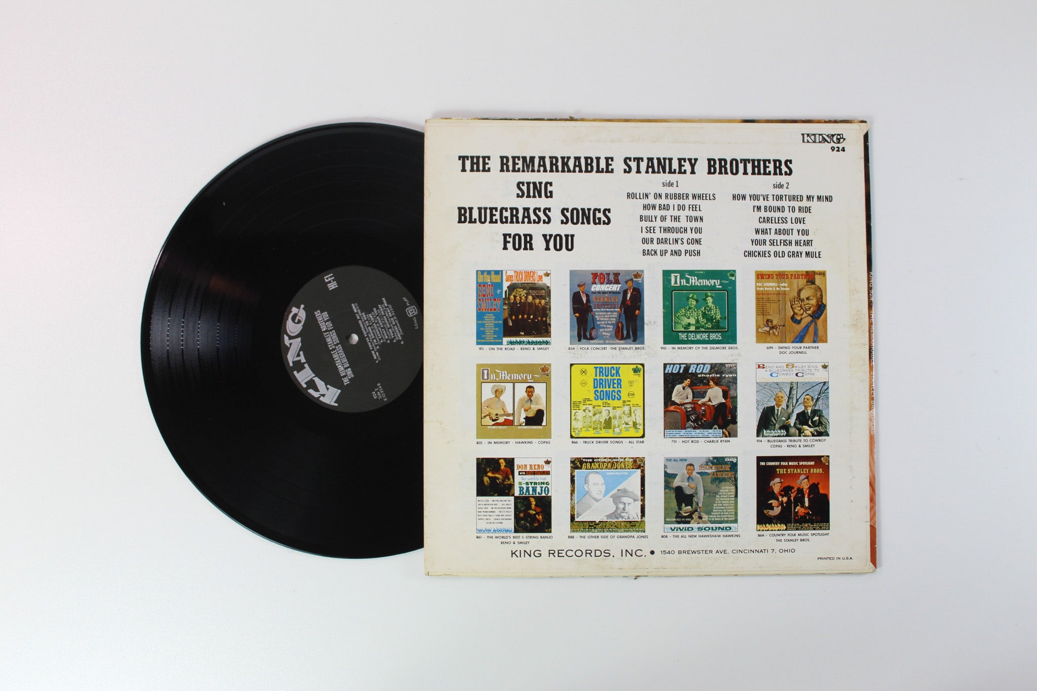 The Stanley Brothers - The Remarkable Stanley Brothers Play And Sing Bluegrass Songs For You on King