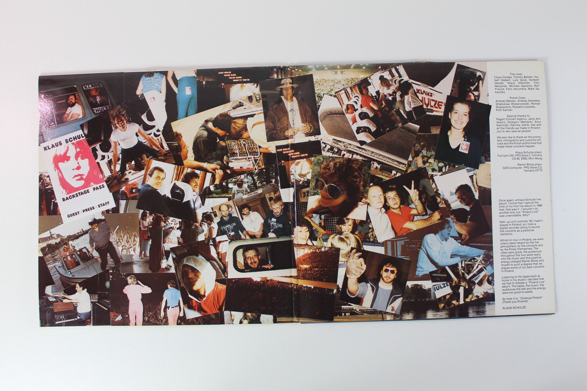 Klaus Schulze - Dziękuję Poland (Live '83) on Innovative Communication