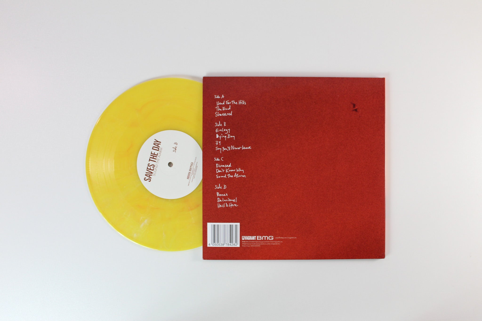 Saves The Day - Sound The Alarm on Vagrant Yellow Marble 2 X 10" Reissue