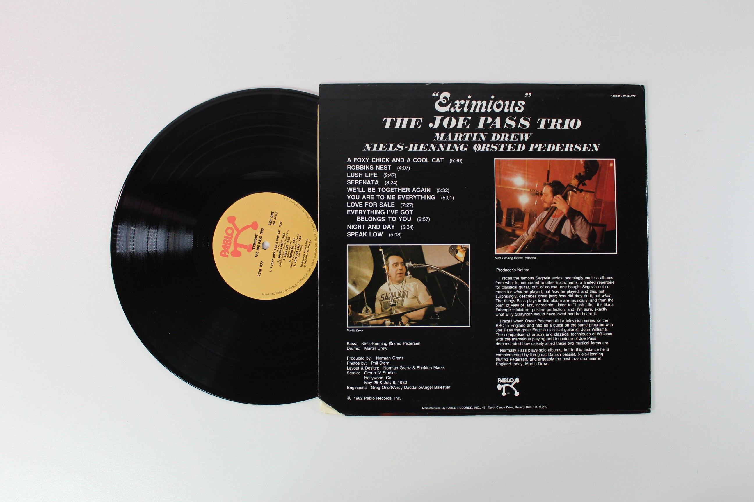 The Joe Pass Trio - Eximious on Pablo