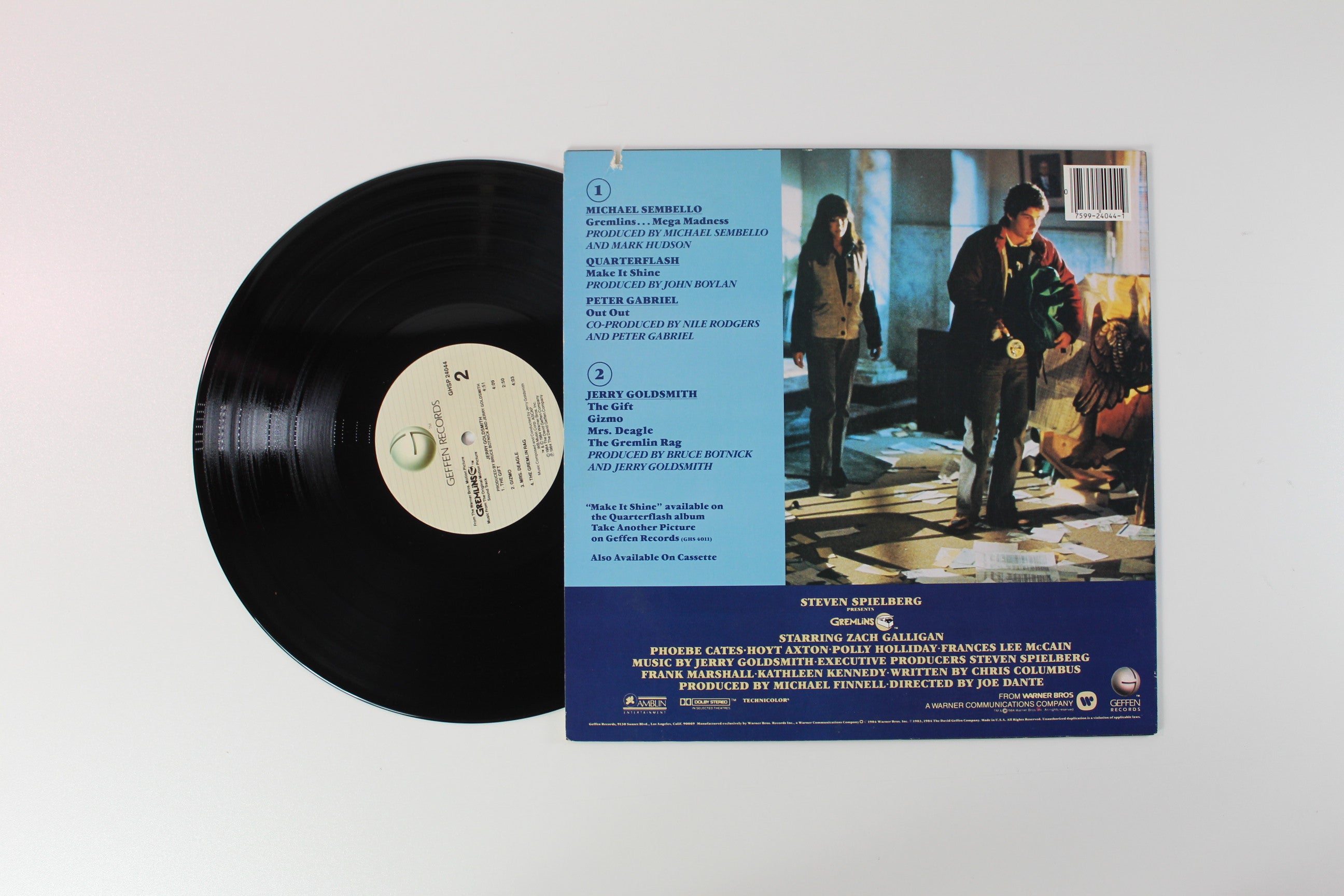 Various - Gremlins (Music From The Original Motion Picture Sound Track) on Geffen