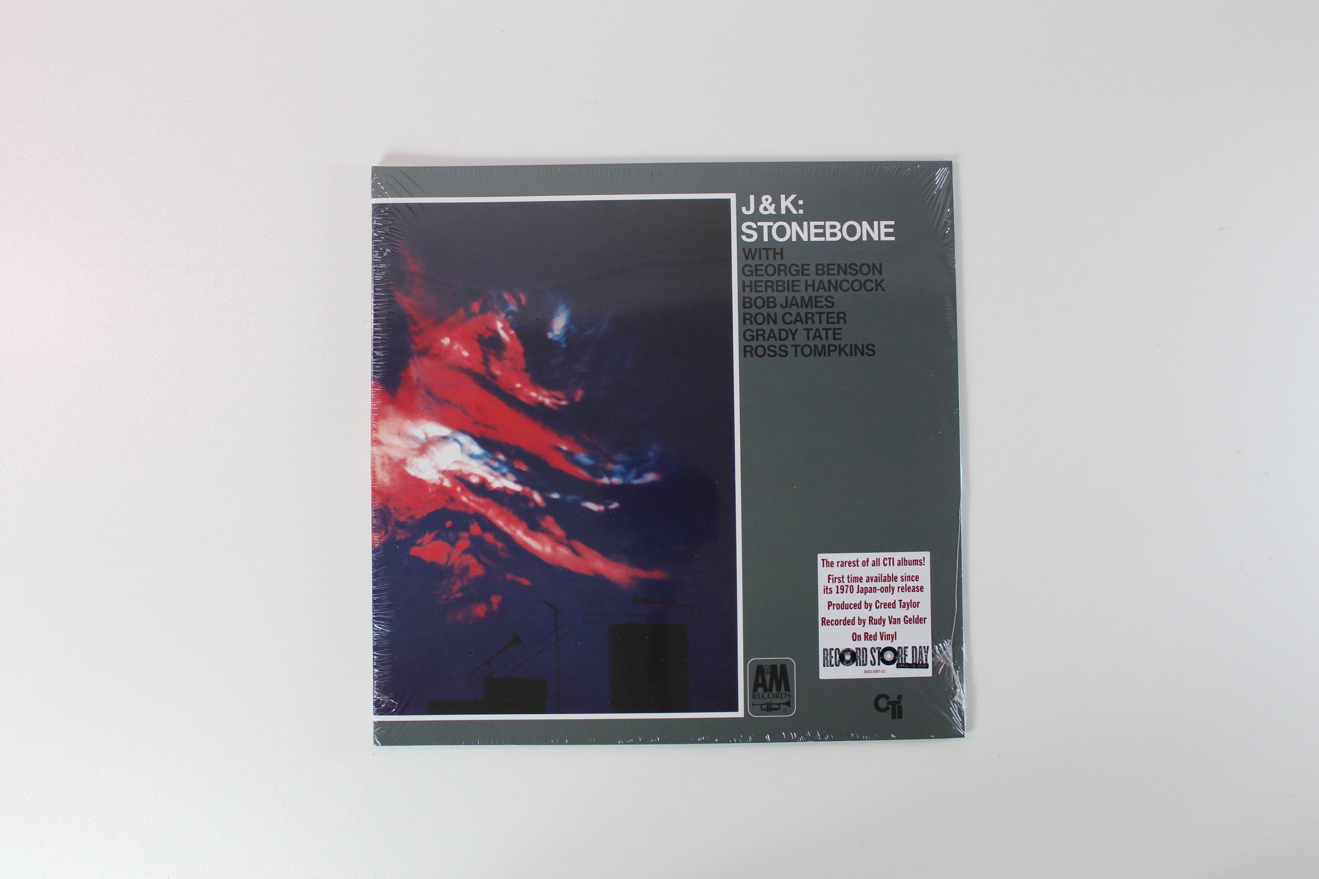 J.J. Johnson - Stonebone on A&M CTI RSD 2020 Red Vinyl Reissue Sealed
