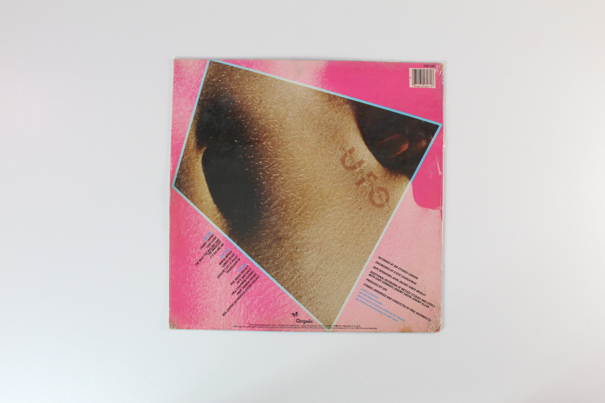 UFO - The Wild, The Willing And The Innocent on Chrysalis Sealed