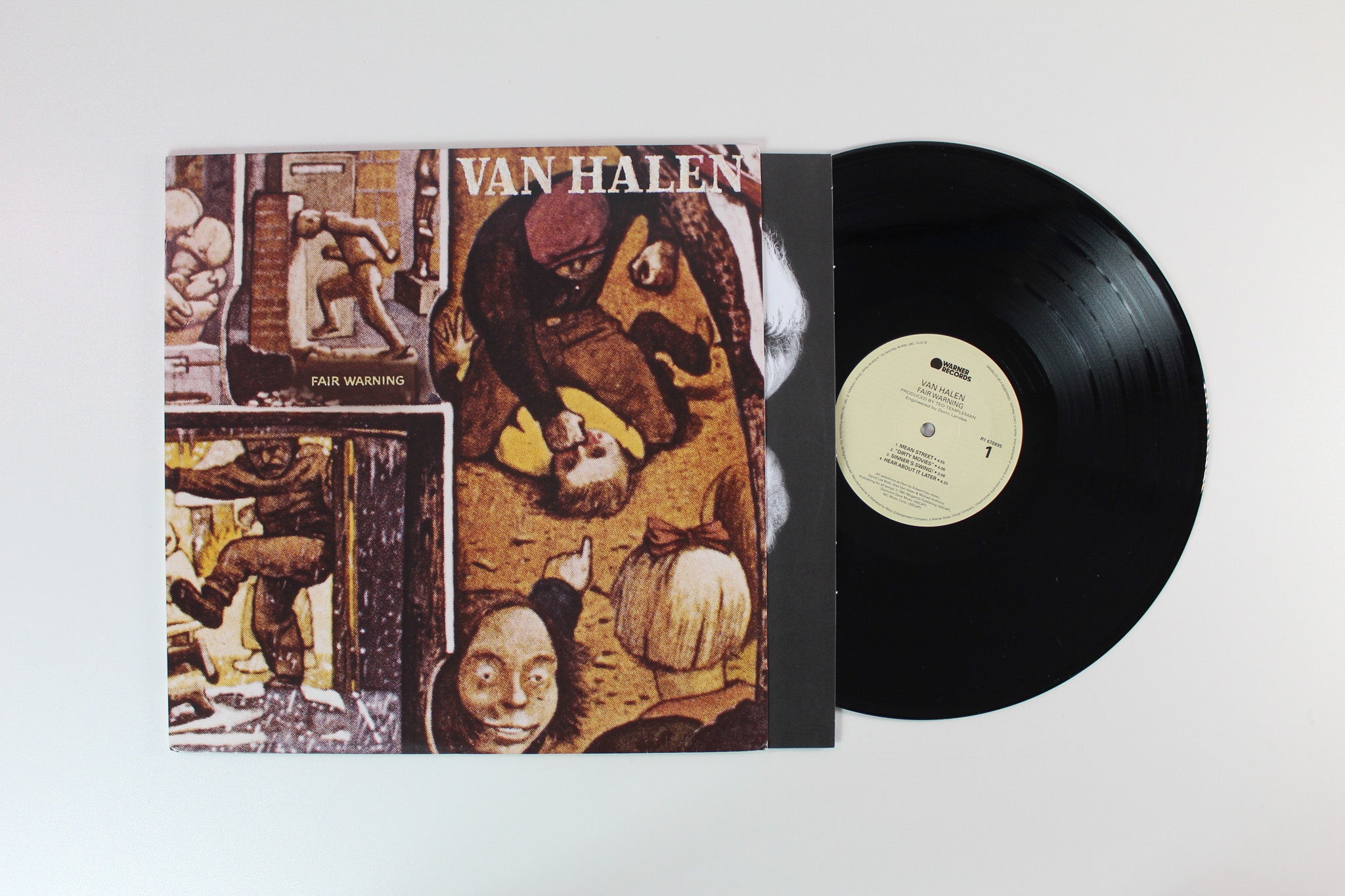 Van Halen - Fair Warning on Warner Reissue