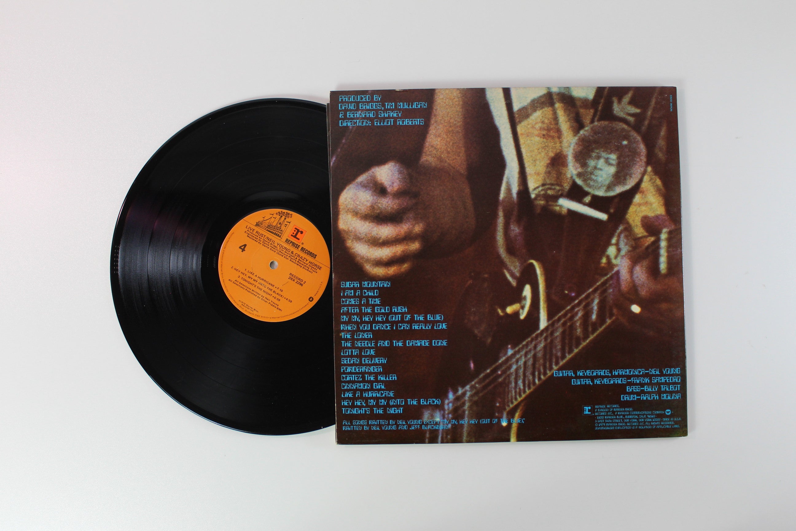 Neil Young - Live Rust on Reprise Records