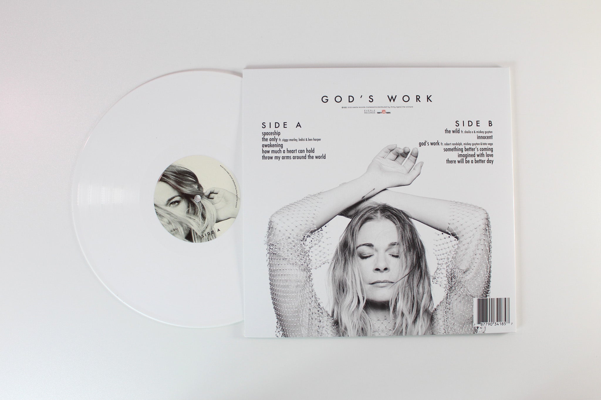LeAnn Rimes - God's Work on EverLe White Vinyl