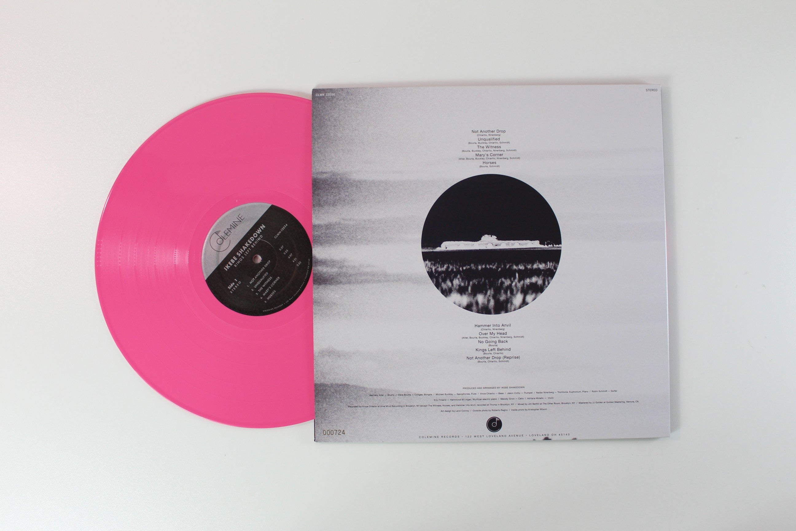 Ikebe Shakedown - Kings Left Behind on Colemine Ltd Numbered Pink Vinyl