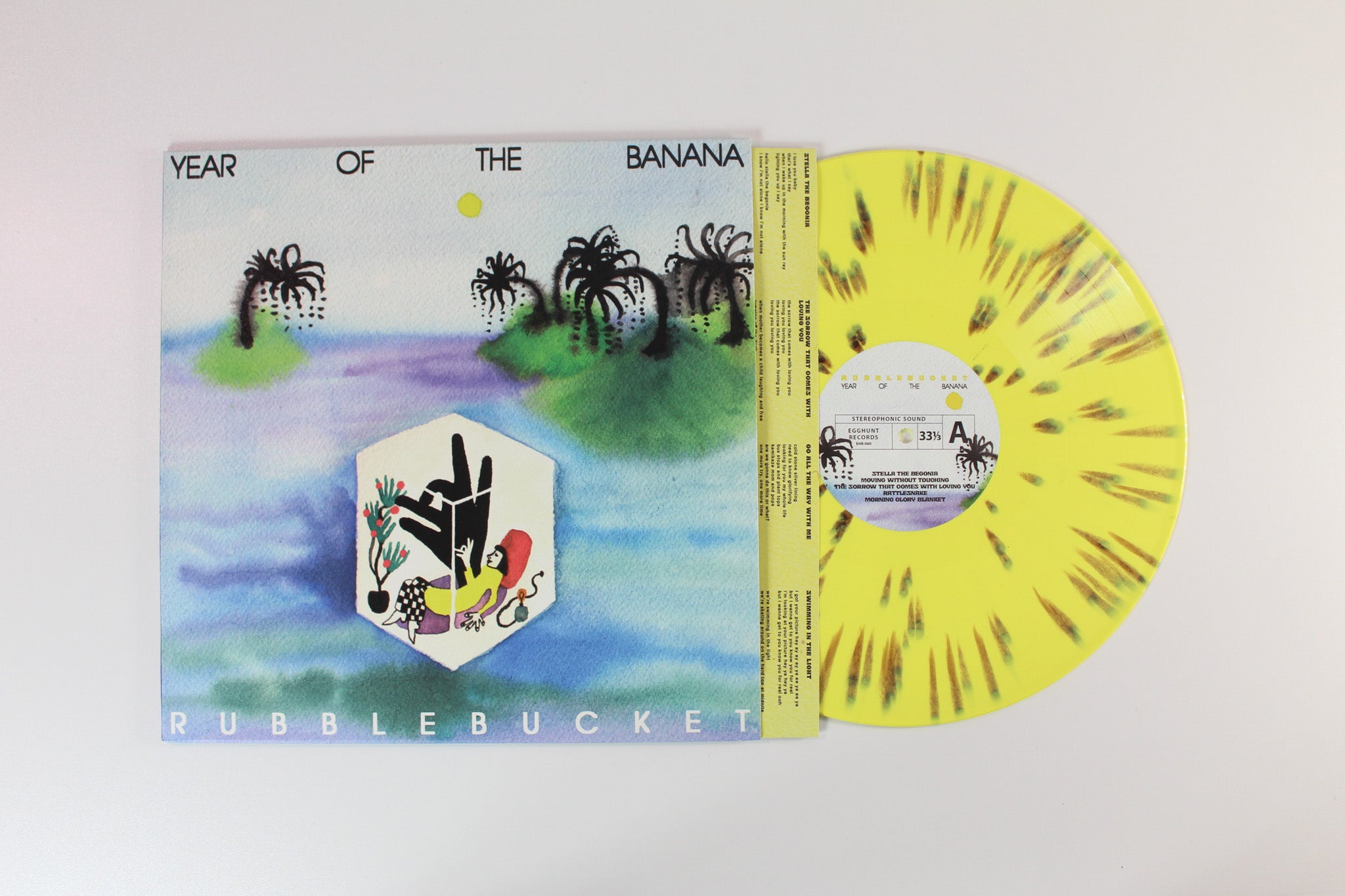 Rubblebucket - Year Of The Banana on EggHunt Ltd Ripe Banana Splatter