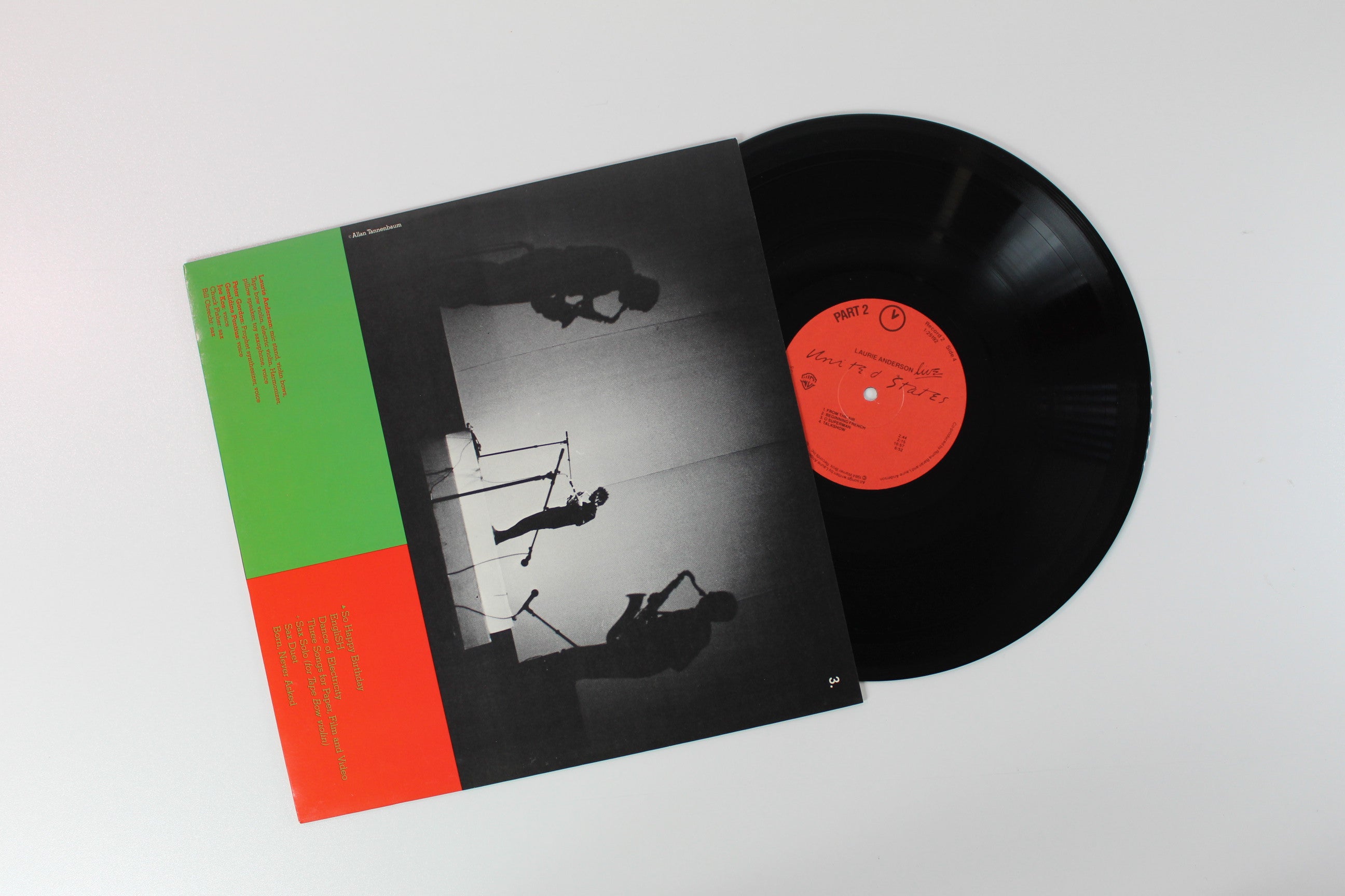 Laurie Anderson - United States Live on Warner Bros. Records - 5-lp Box Set